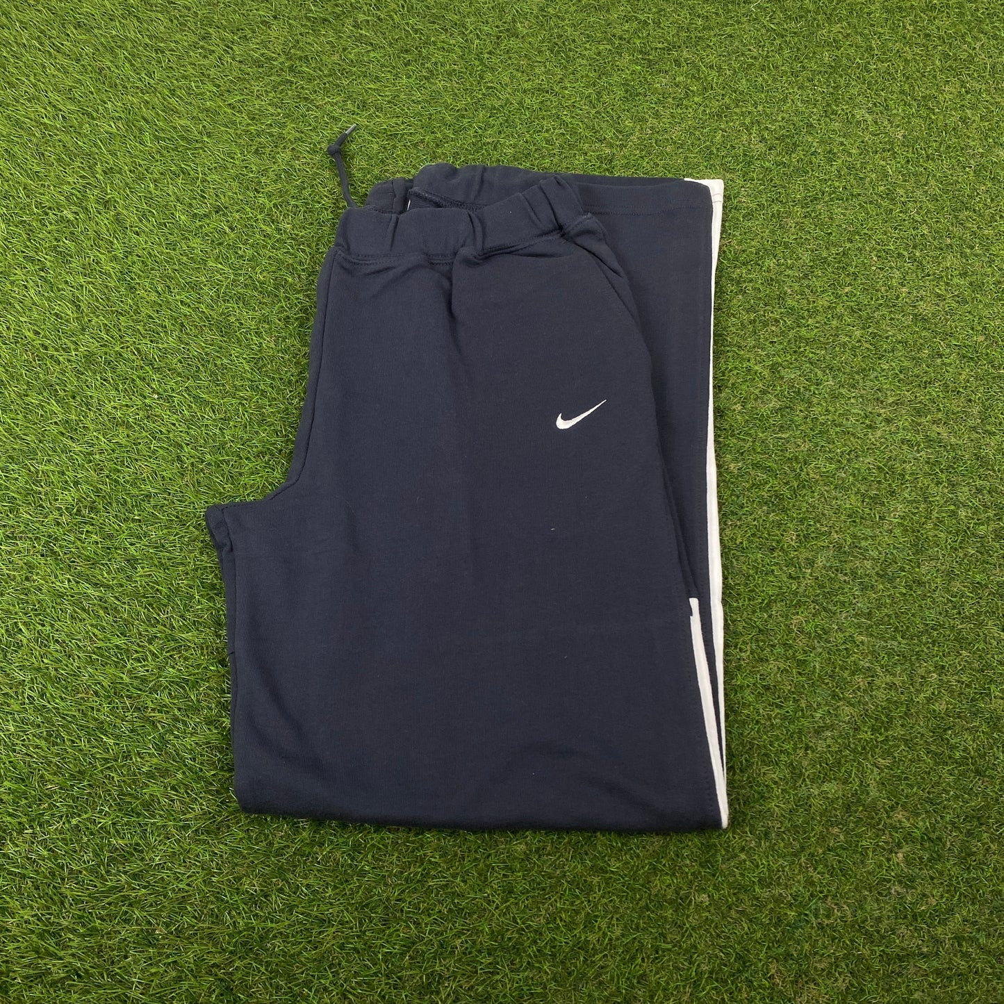 00s Nike Cotton Joggers Blue Small