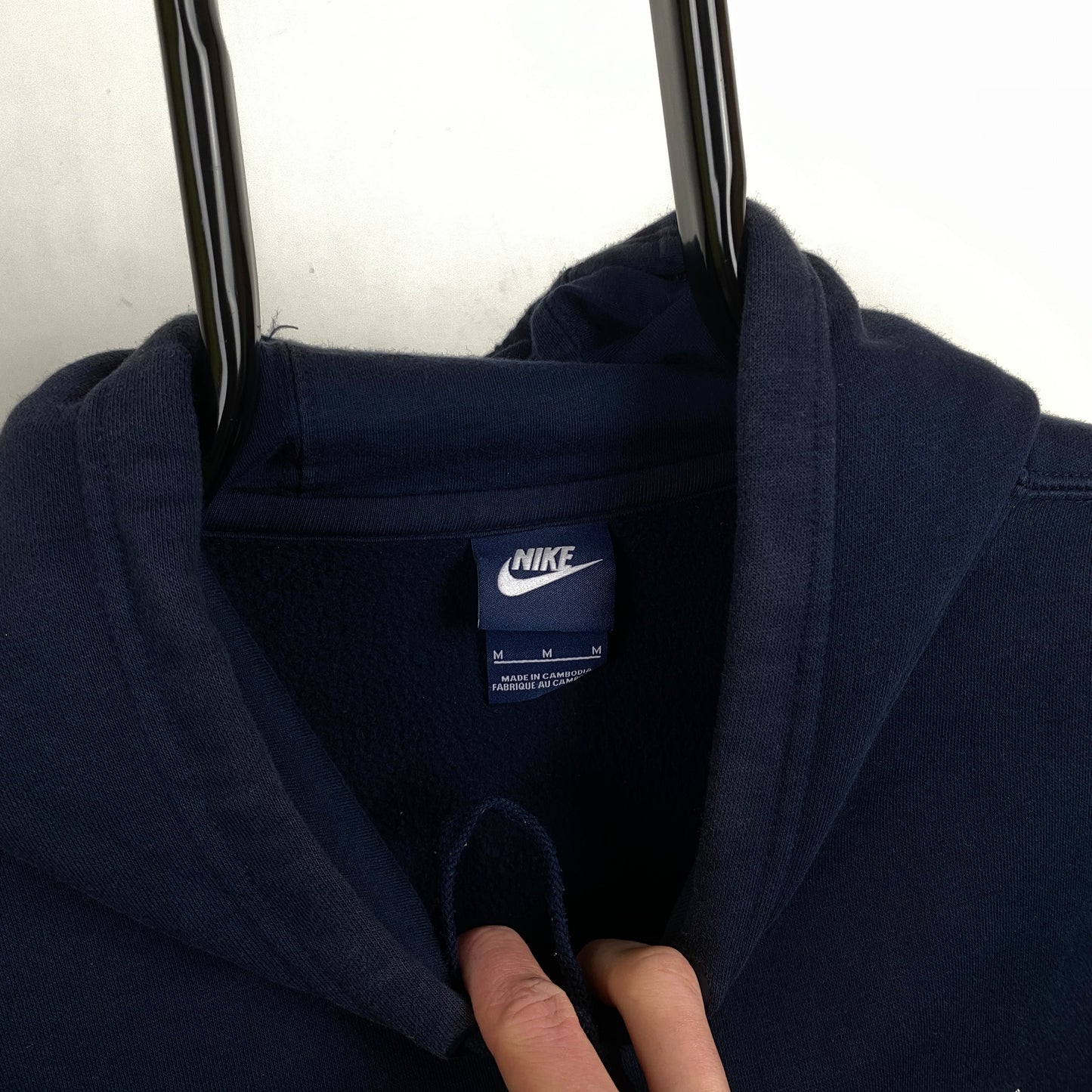 00s Nike Hoodie Black Medium