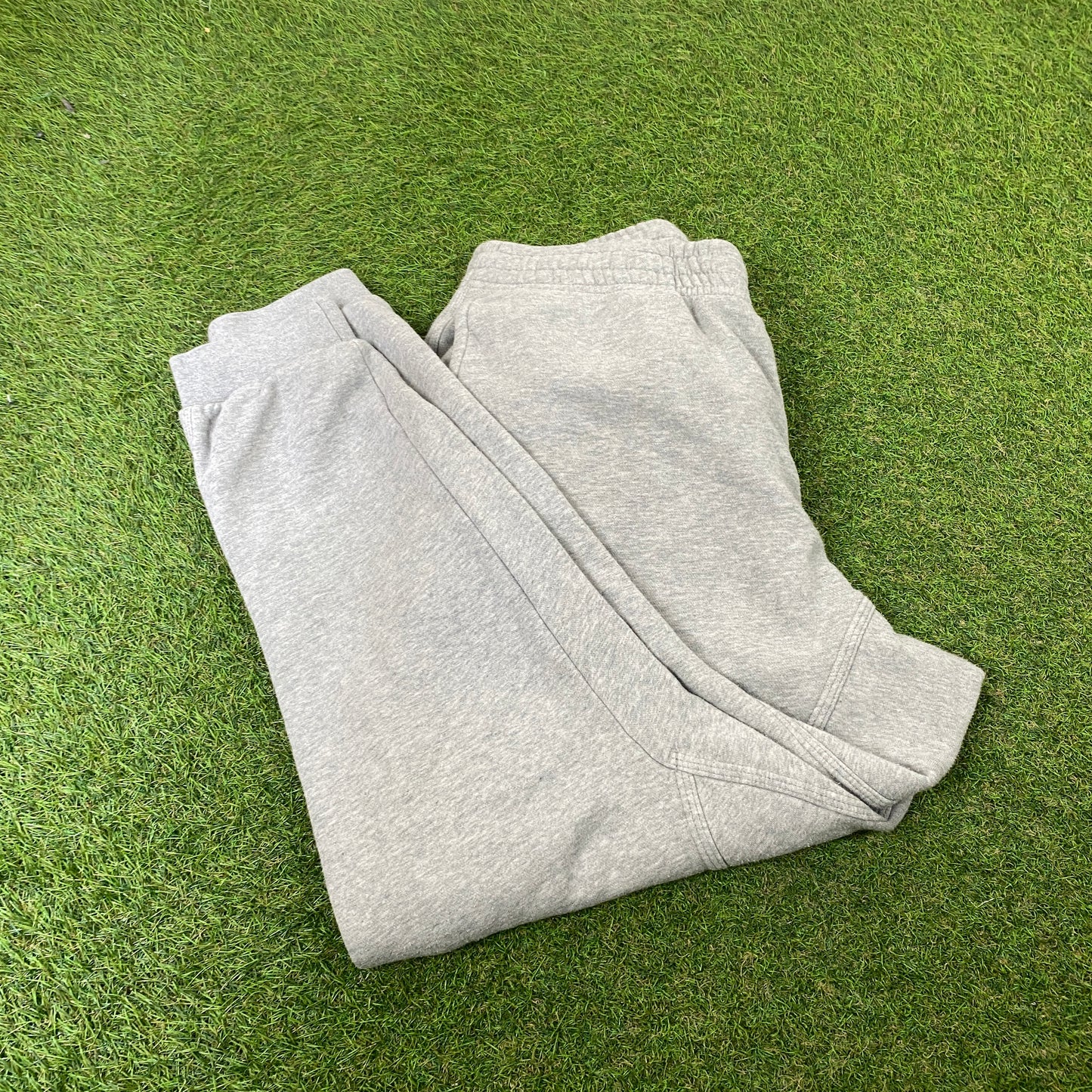00s Nike Cotton Joggers Grey Large