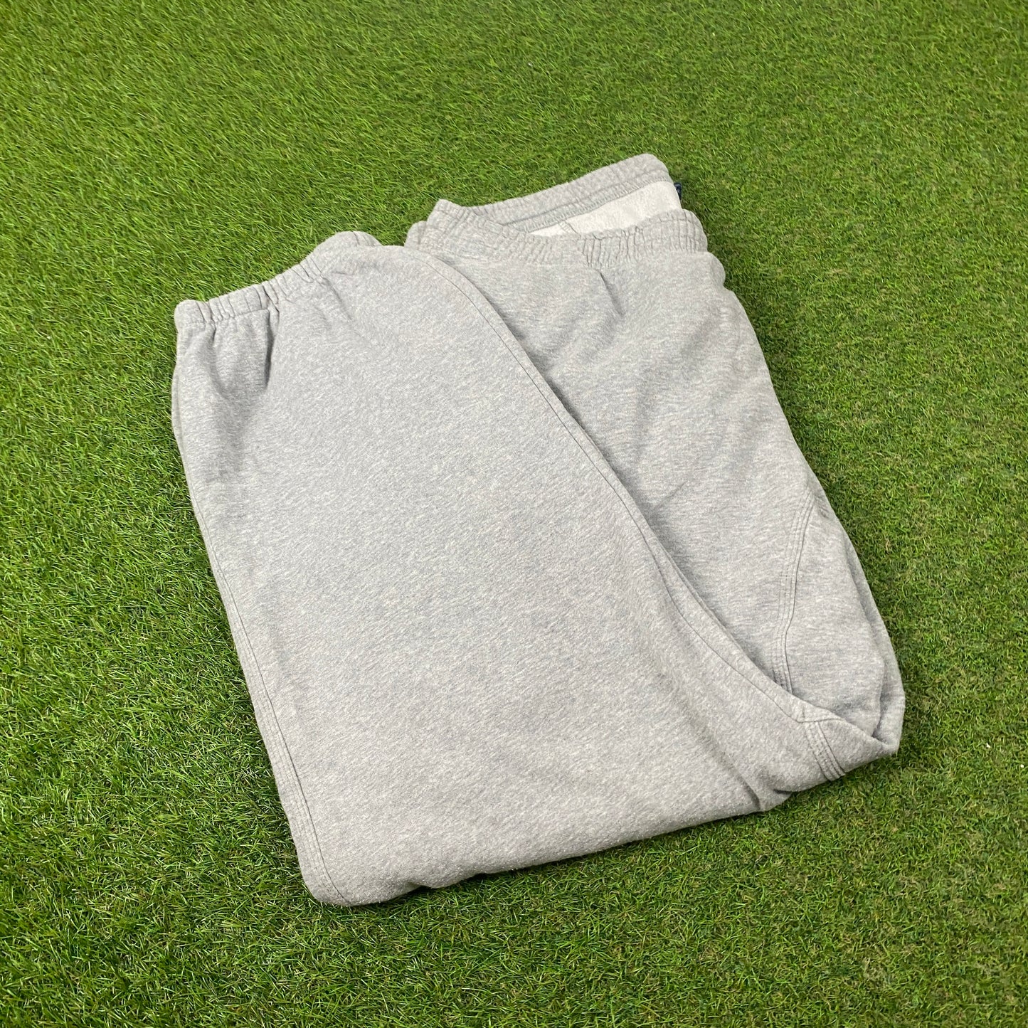 00s Nike Wide Leg Cotton Joggers Grey XXL