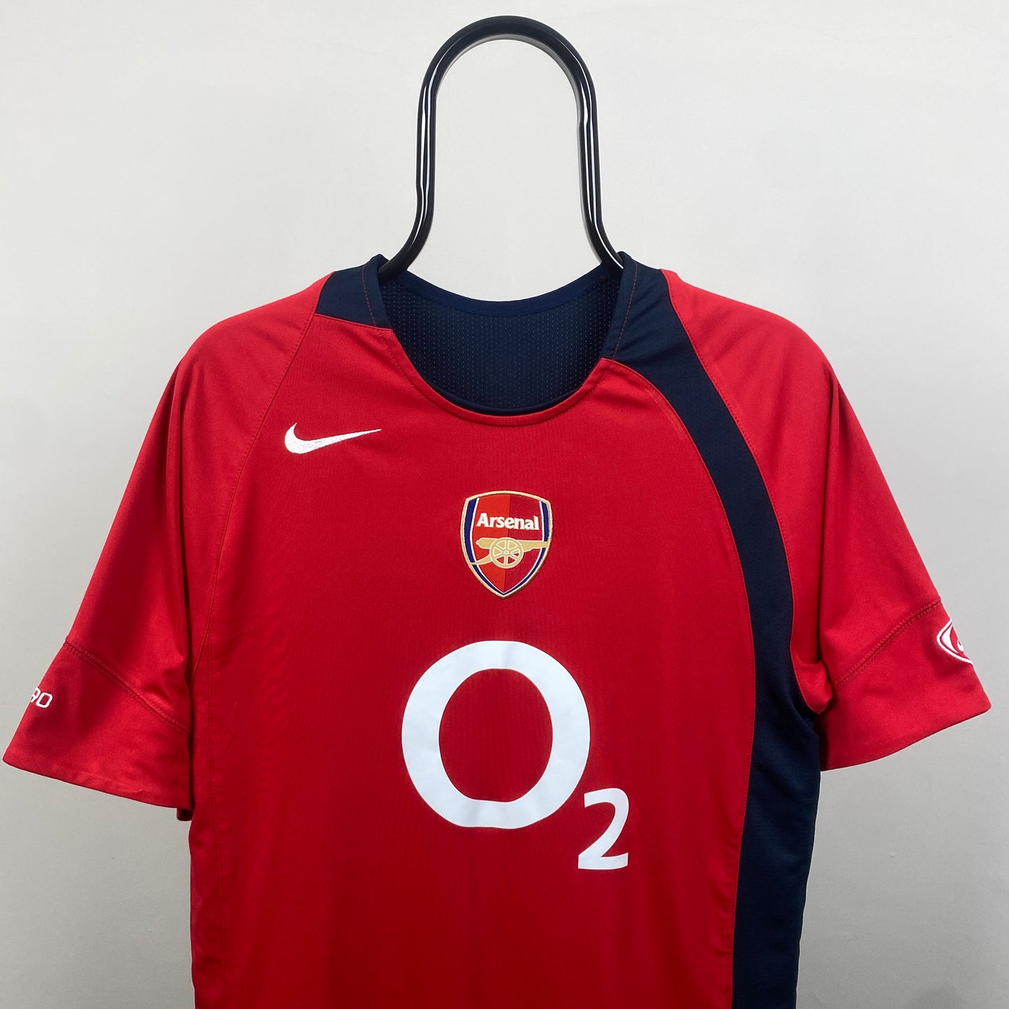 00s Nike Arsenal Football Shirt T-Shirt Red Large