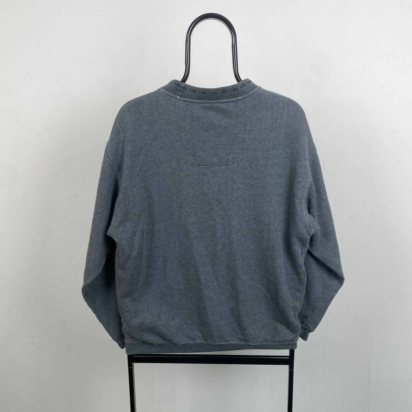 90s Adidas Equipment Sweatshirt Grey Small