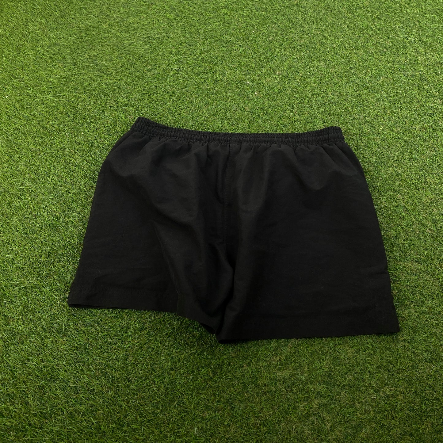 90s Adidas Trefoil Shorts Black XS