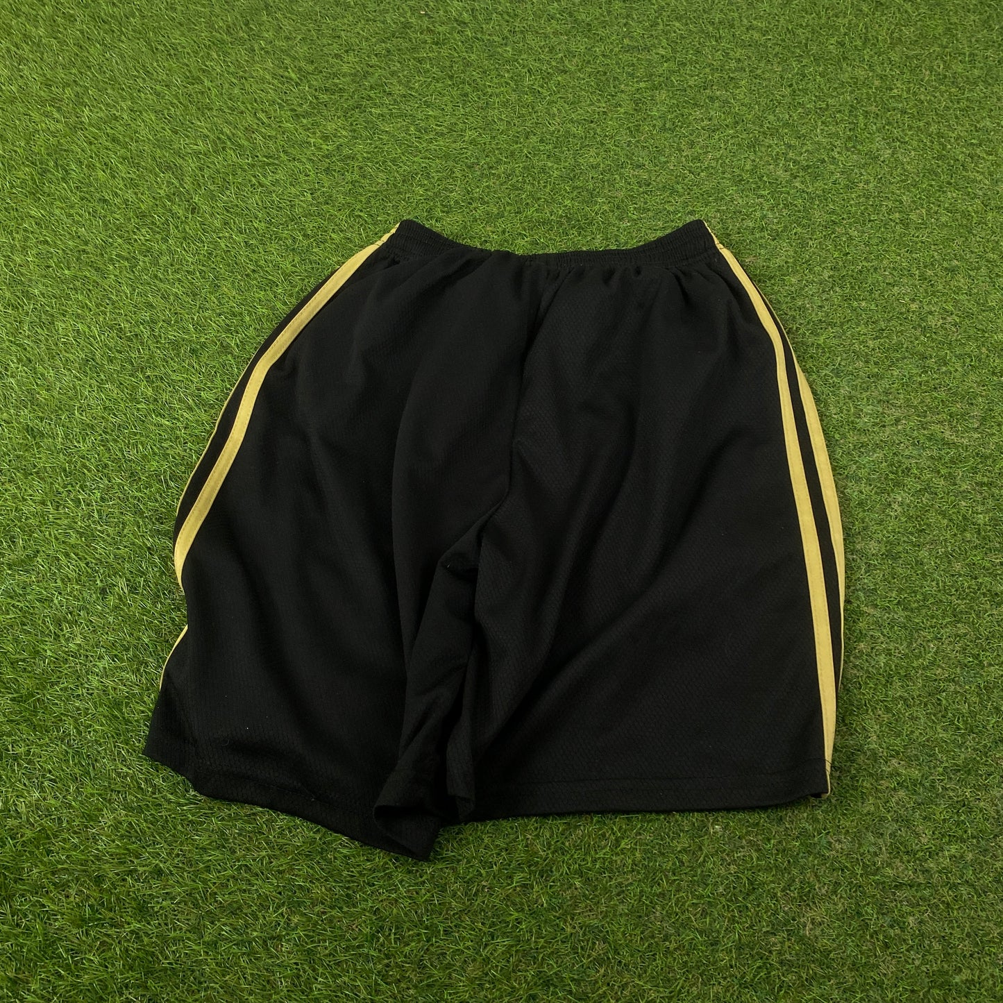 00s Adidas Bayern Munich Football Shorts Black Large