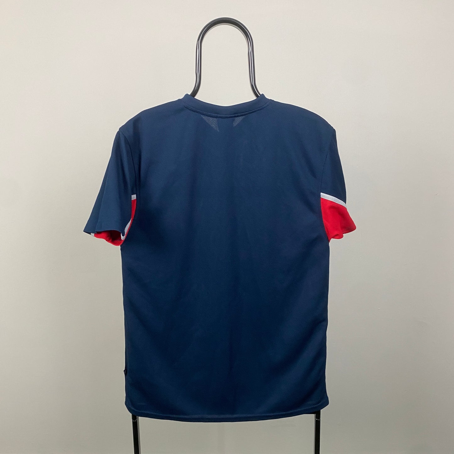 00s Nike Manchester United Football Shirt T-Shirt Blue Small