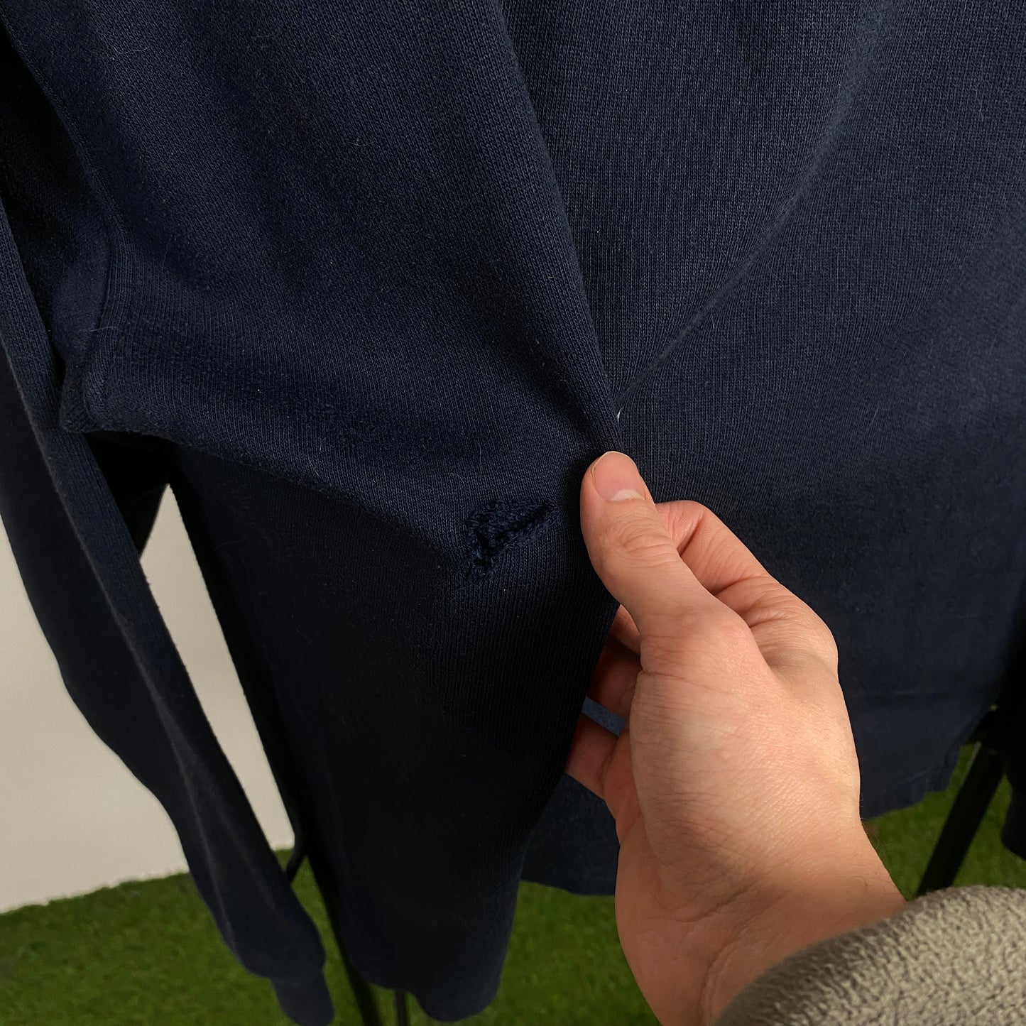 90s Nike Sweatshirt Blue Small