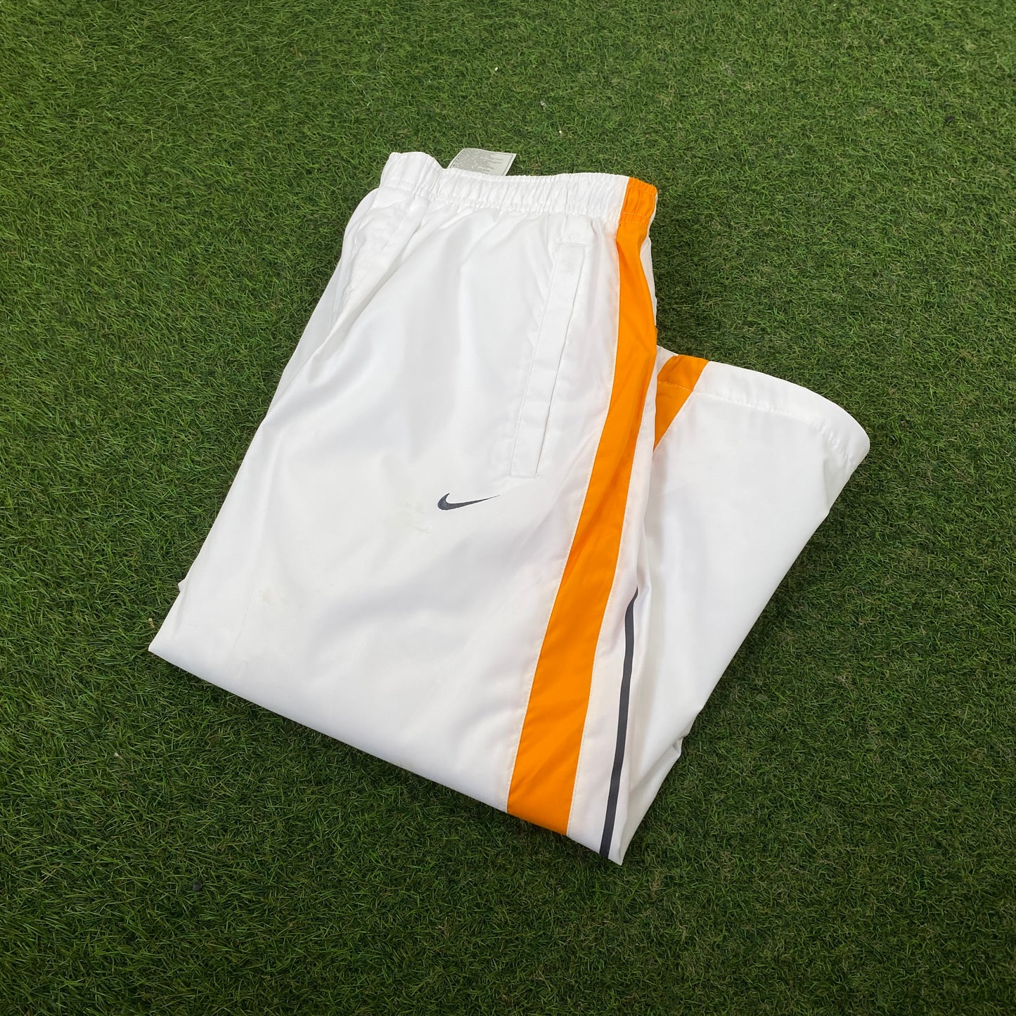 00s Nike Wide Leg Shorts White Small