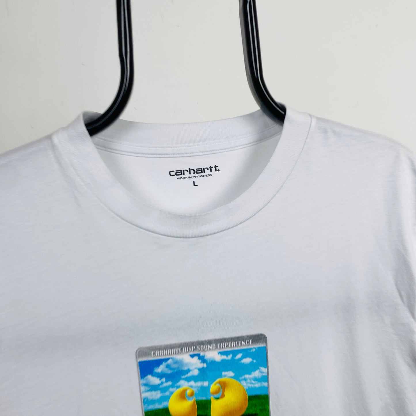 Retro Carhartt T-Shirt White Large