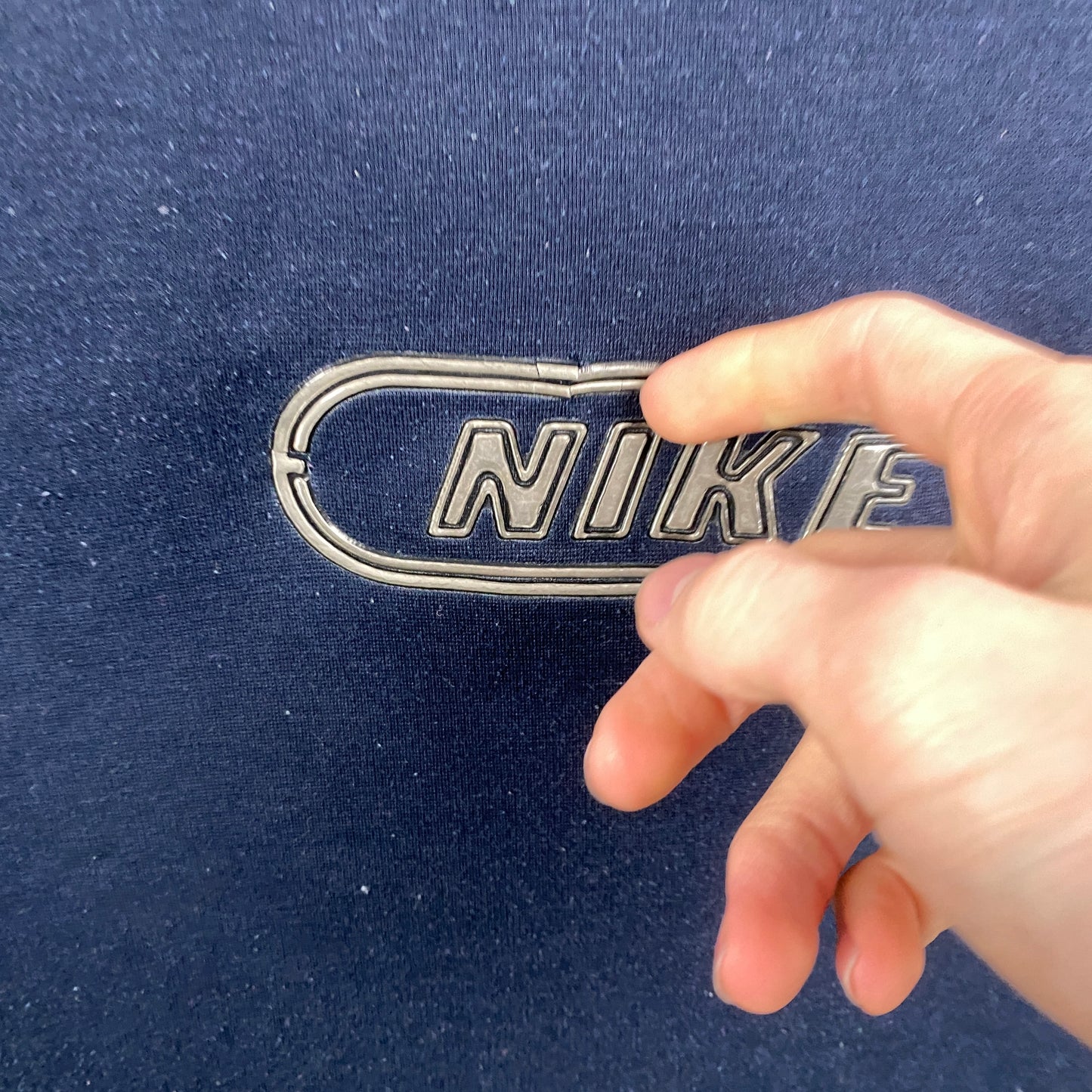 90s Nike T-Shirt Blue Small