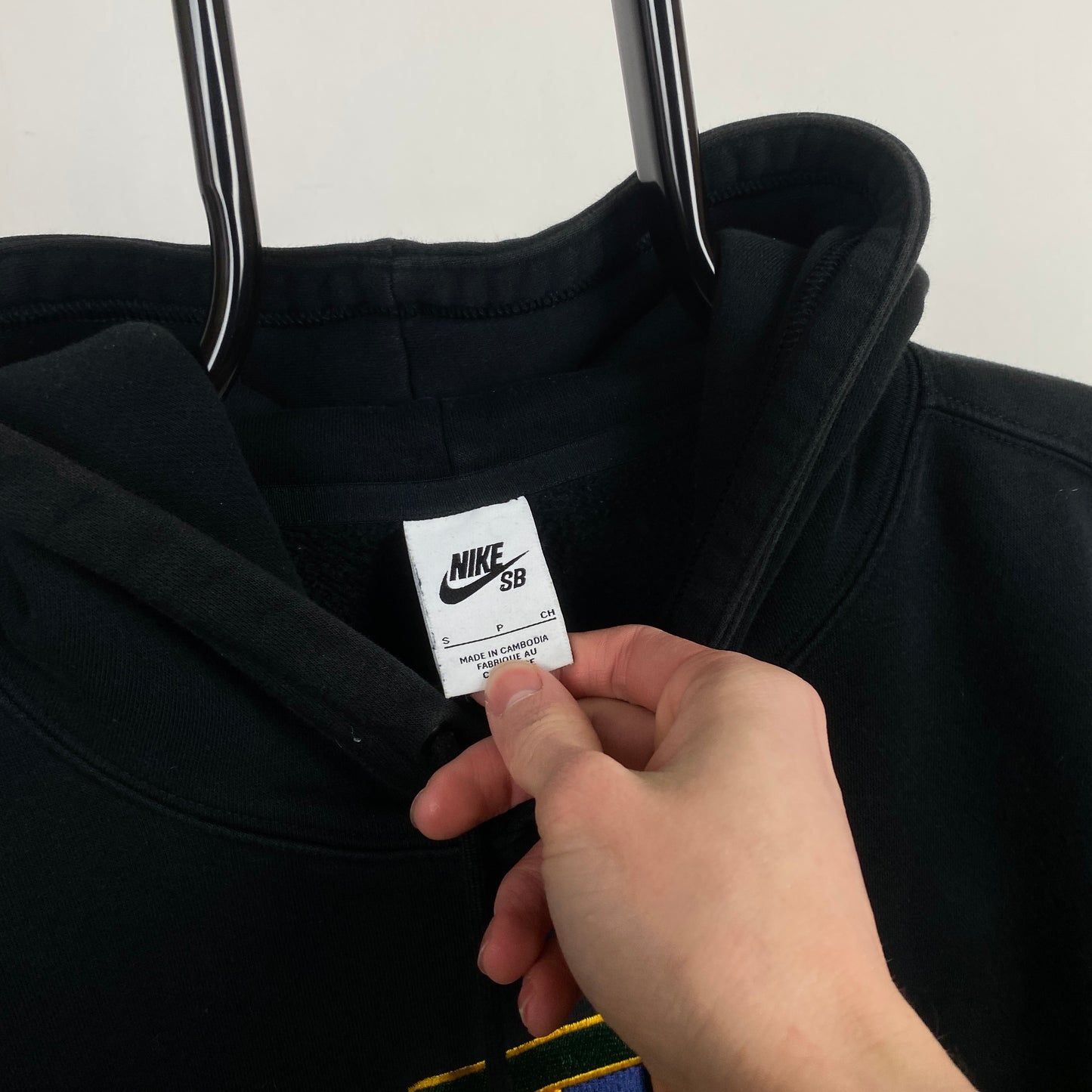 00s Nike Court Sb Hoodie Black Small