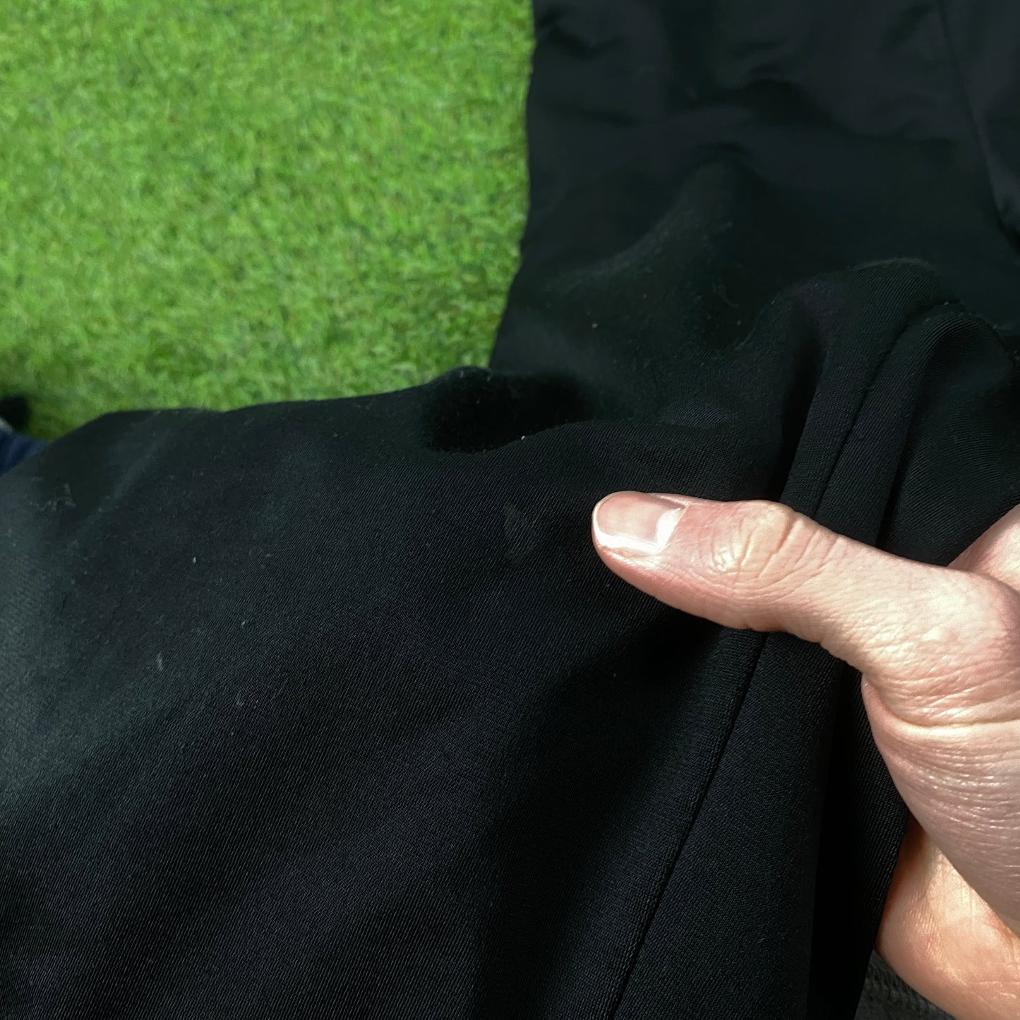 90s Adidas Piping Joggers Black XL