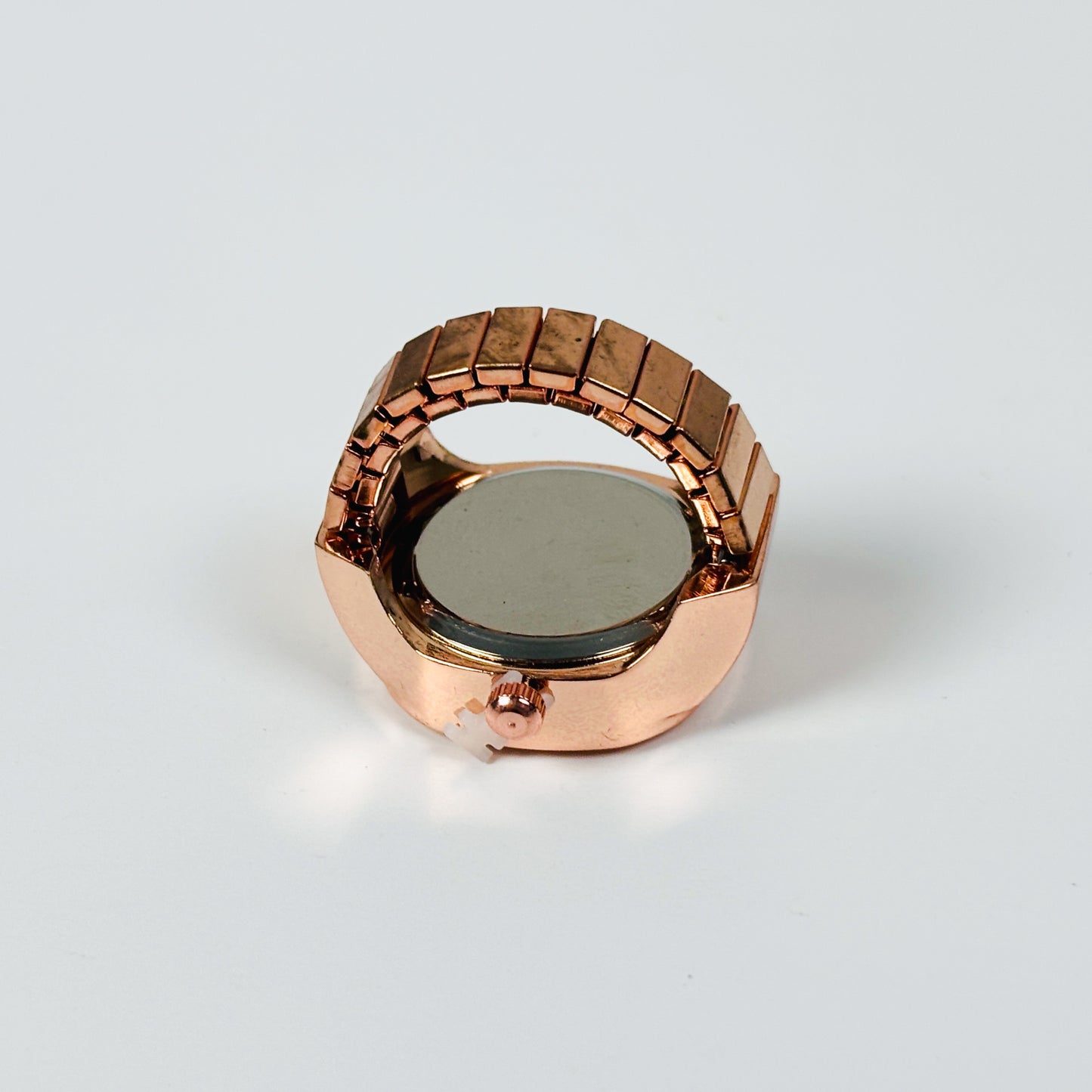 Vintage Watch Ring Rose Gold