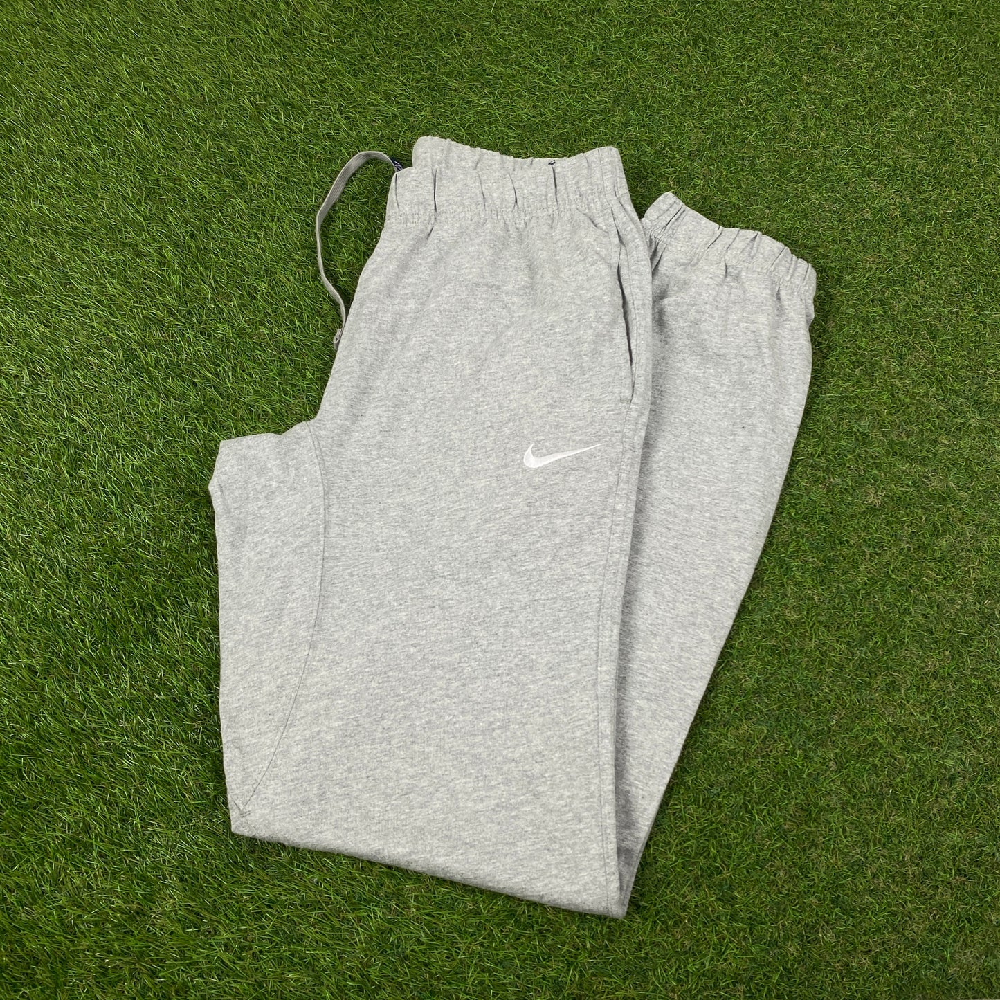 00s Nike Cotton Joggers Grey Small