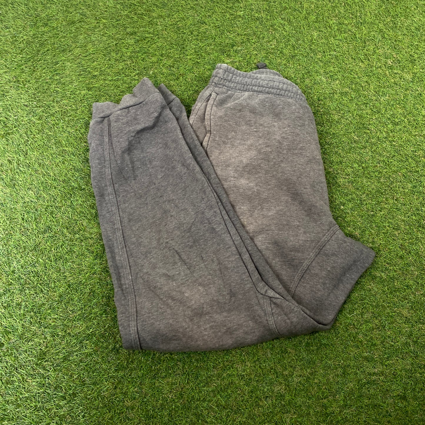 00s Nike Cotton Joggers Grey Small