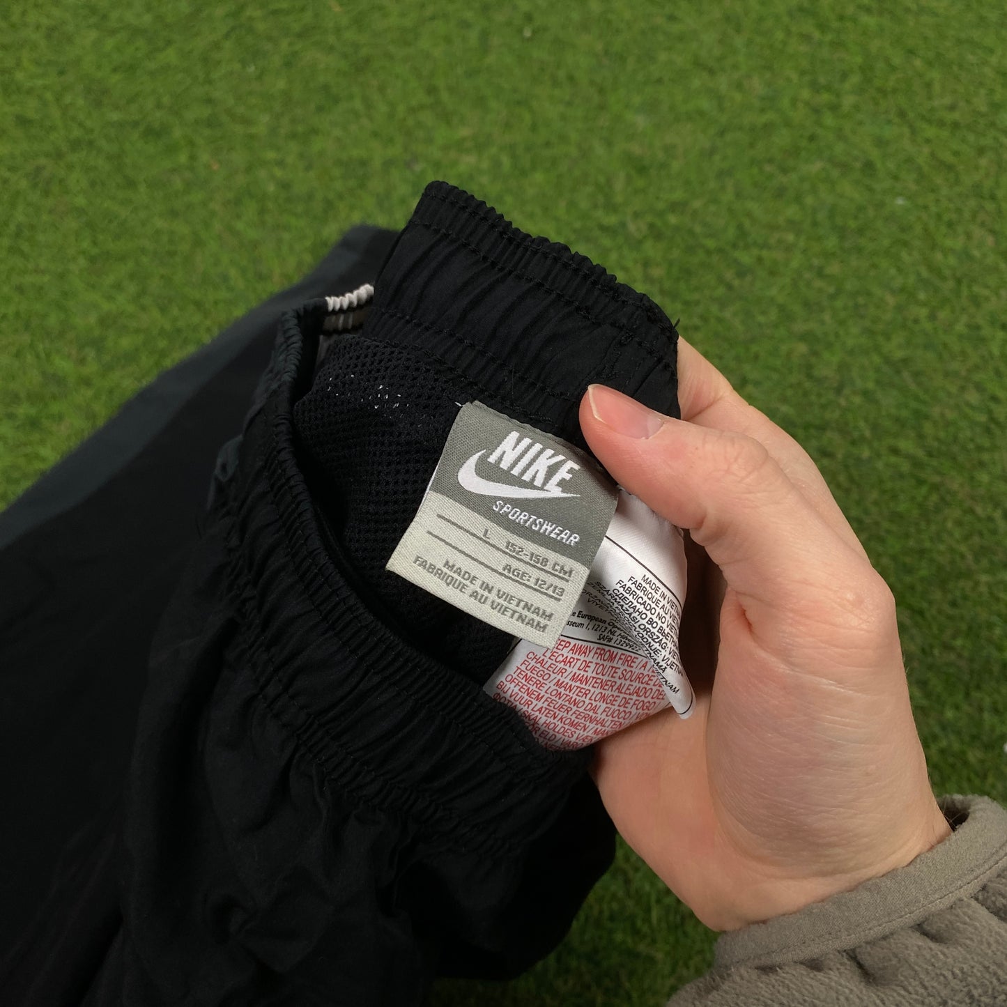 00s Nike Piping Joggers Black XS