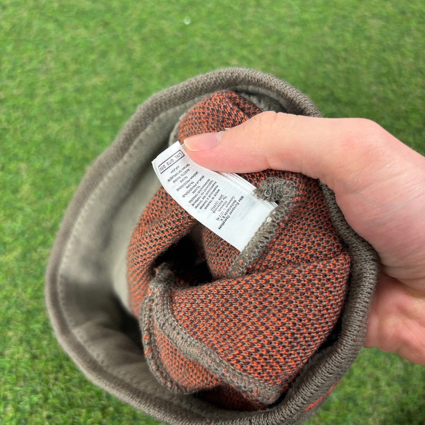 00s Nike ACG Lightning Beanie Hat Brown