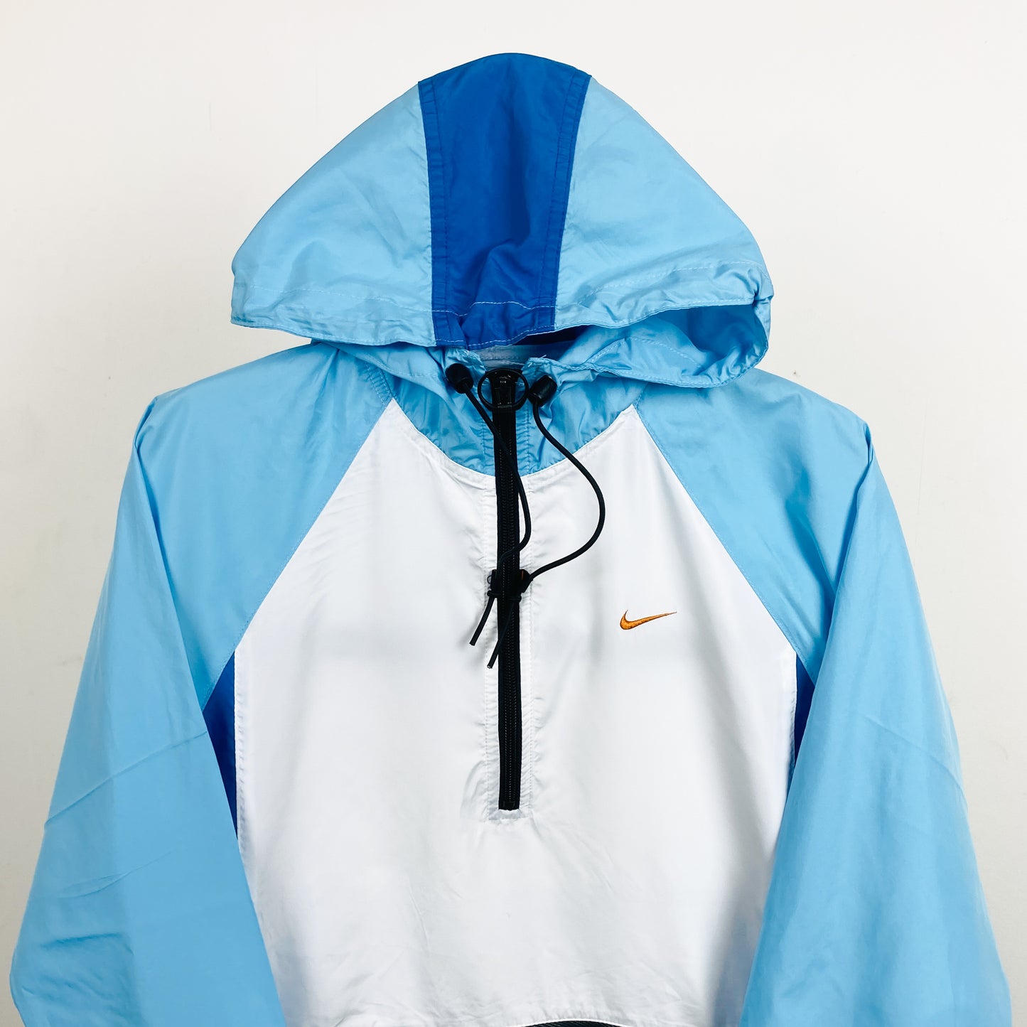 90s Nike Windbreaker Jacket White Medium
