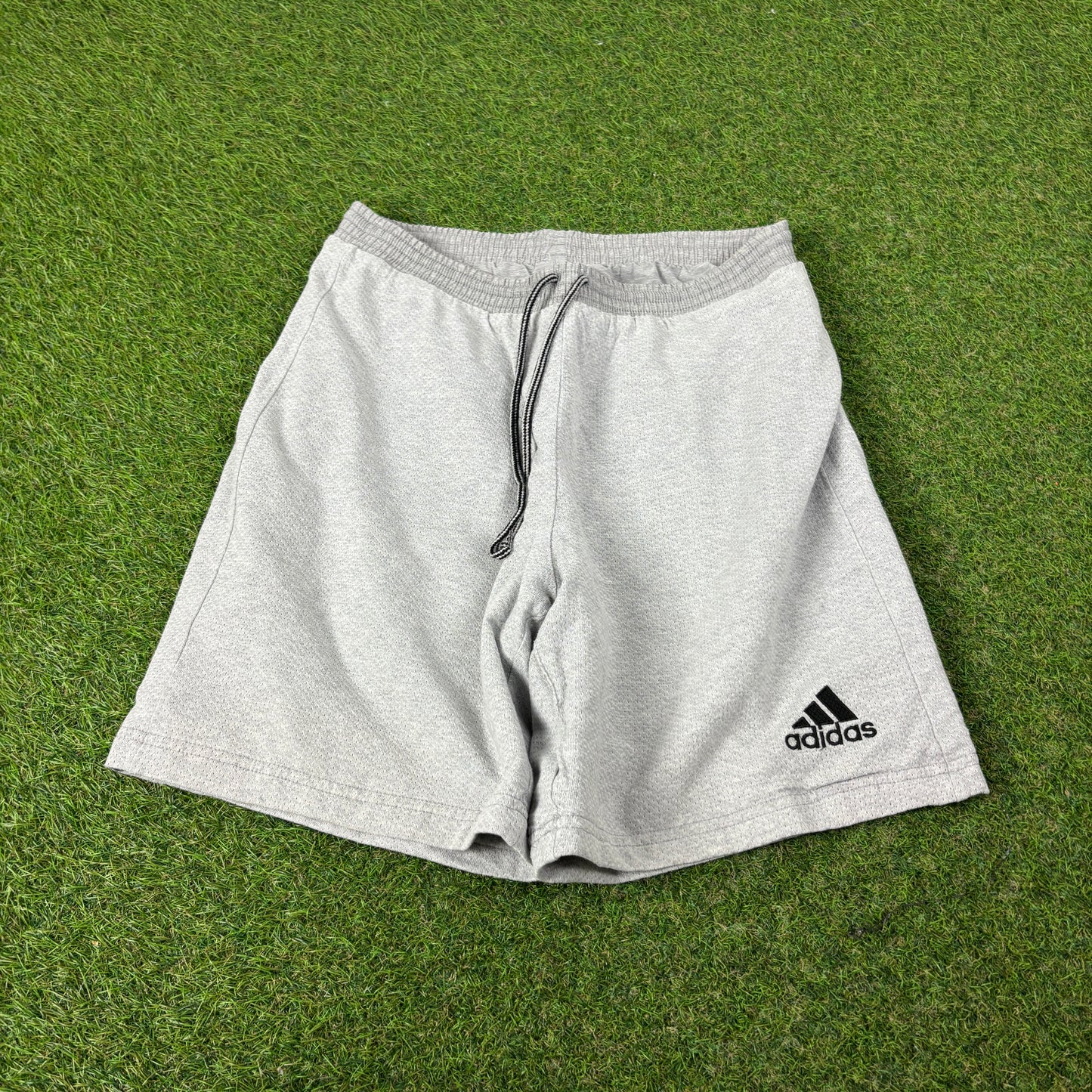 90s Adidas Reversible Shorts Grey Large