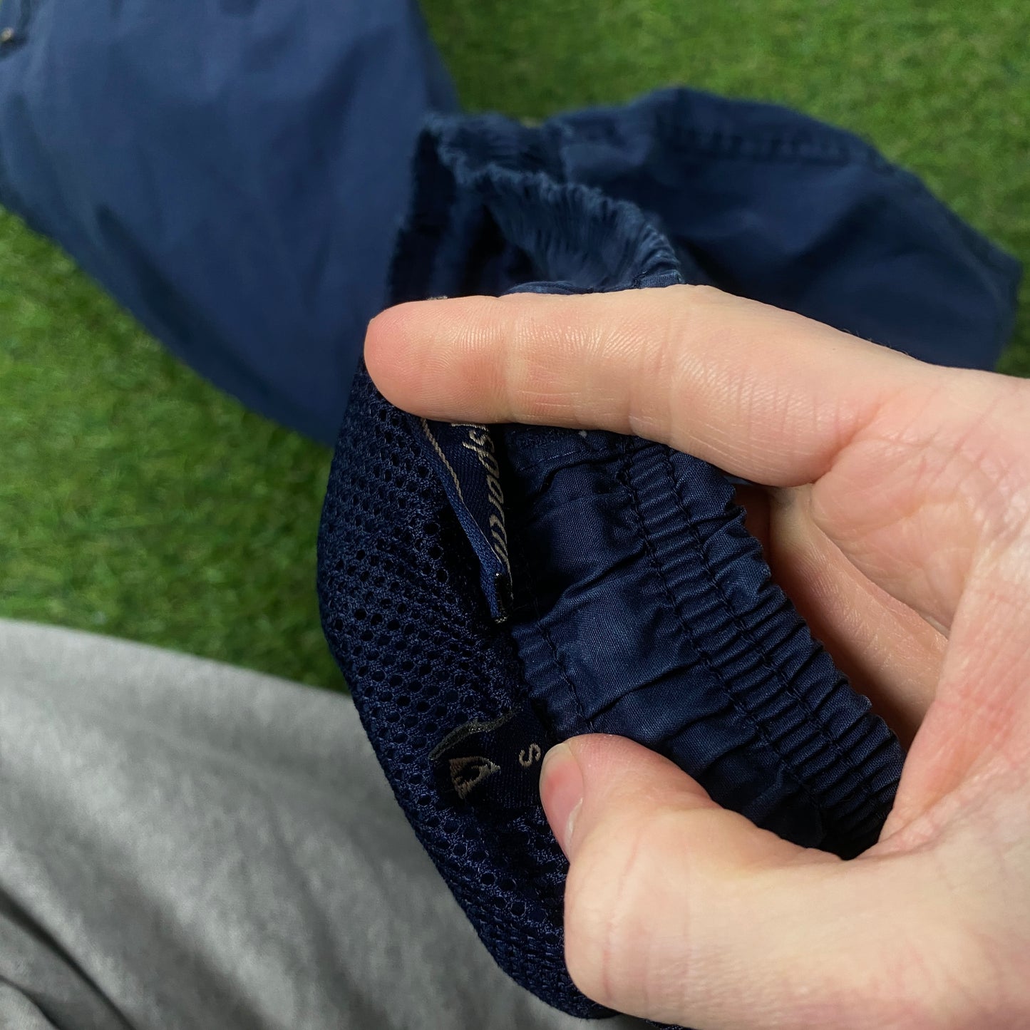 00s Le Coq Sportif Joggers Blue Small