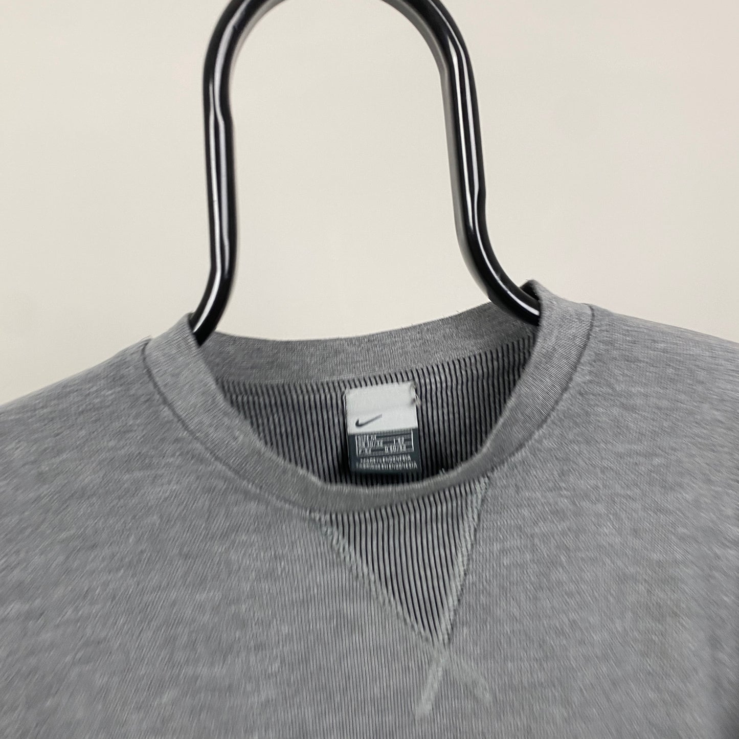 00s Nike Sweatshirt Grey Medium