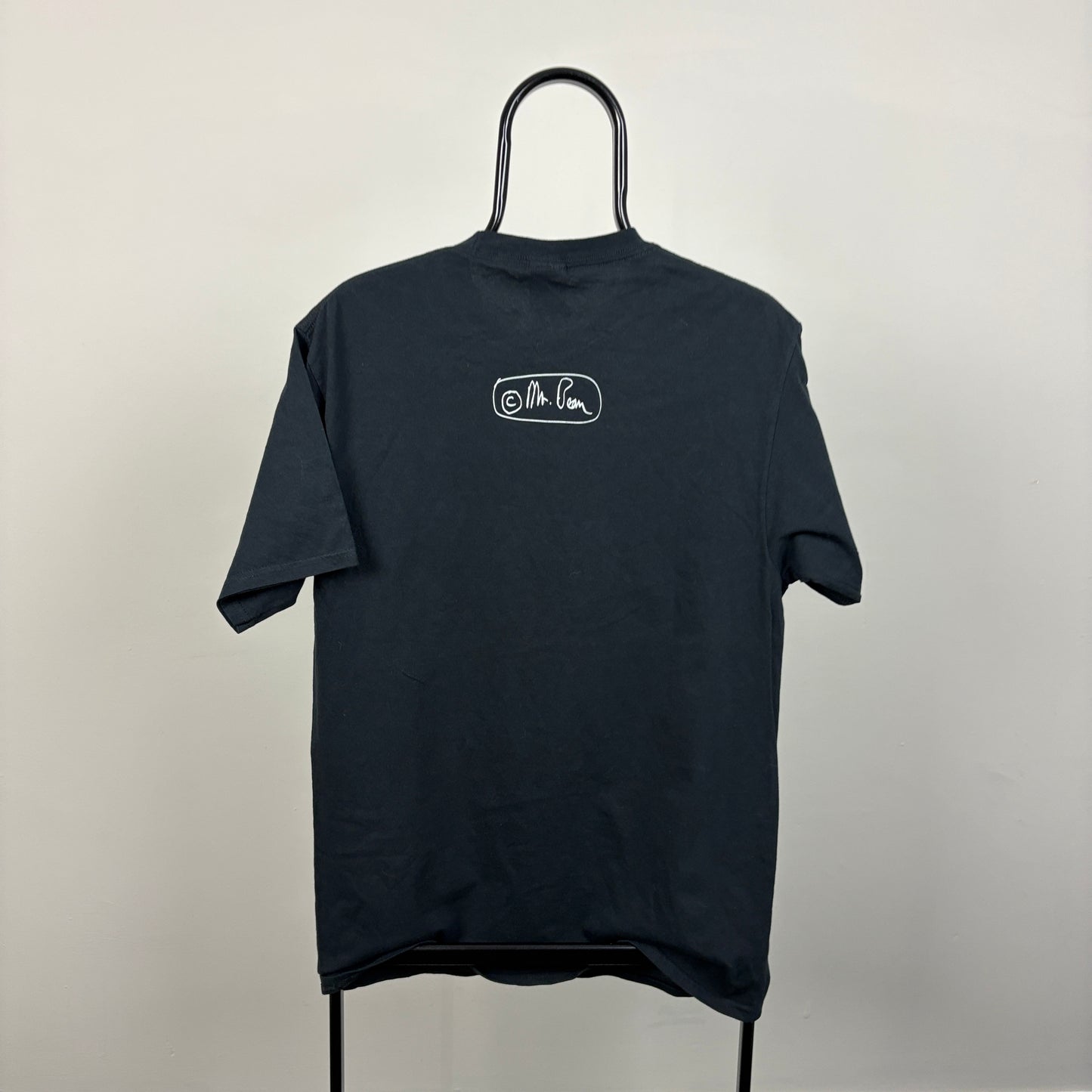 90s Mr Bean T-Shirt Black Medium