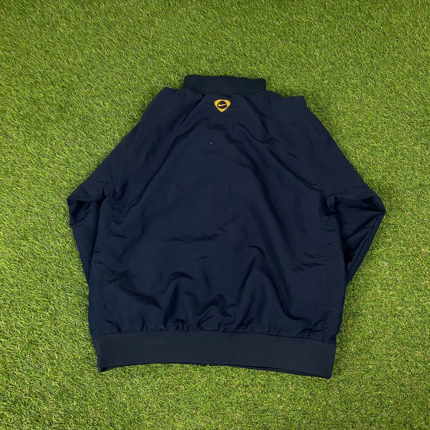 00s Nike Arsenal Windbreaker Jacket + Joggers Tracksuit Set Blue XS