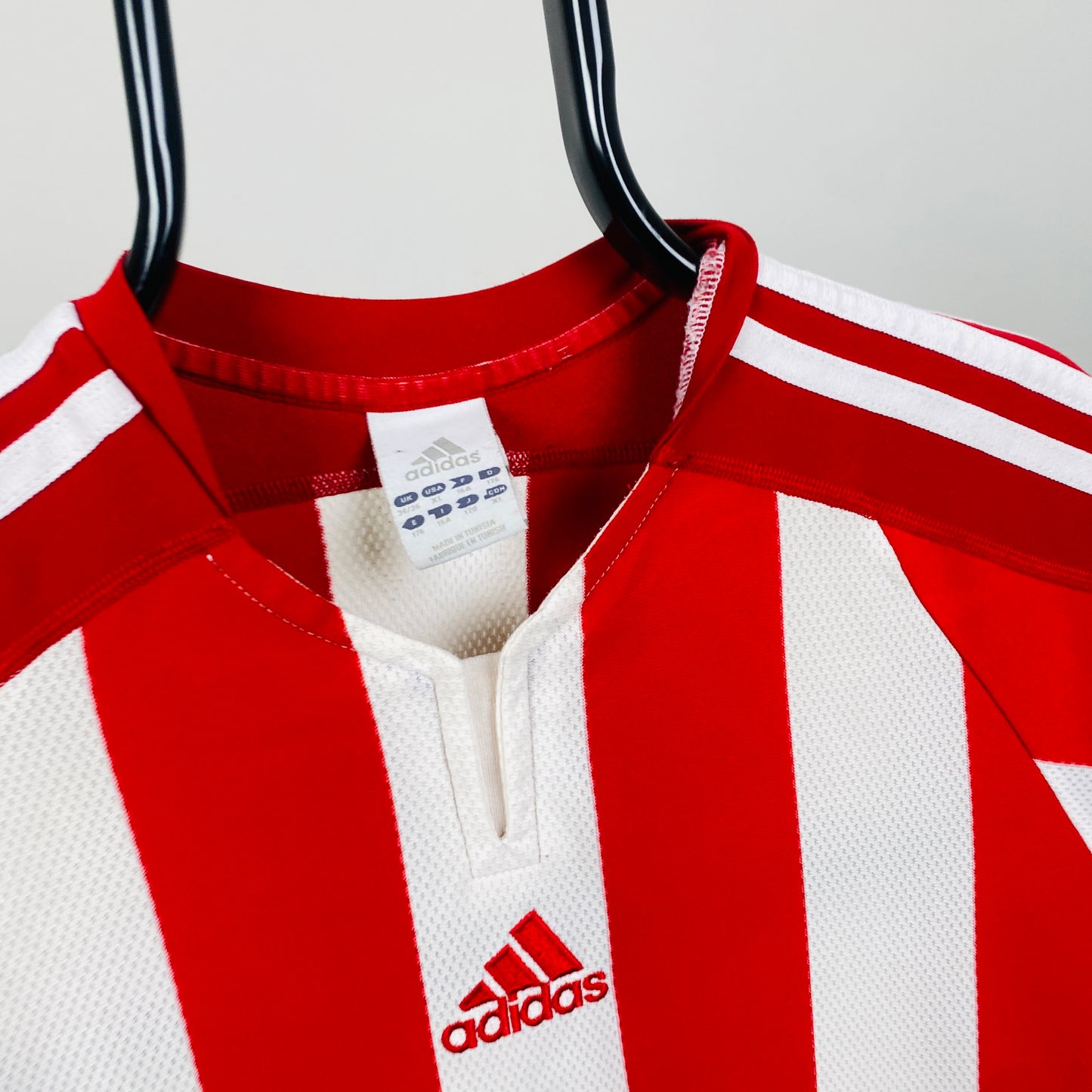 00s Adidas Club Deportivo MLS Football Shirt T-Shirt Red Small
