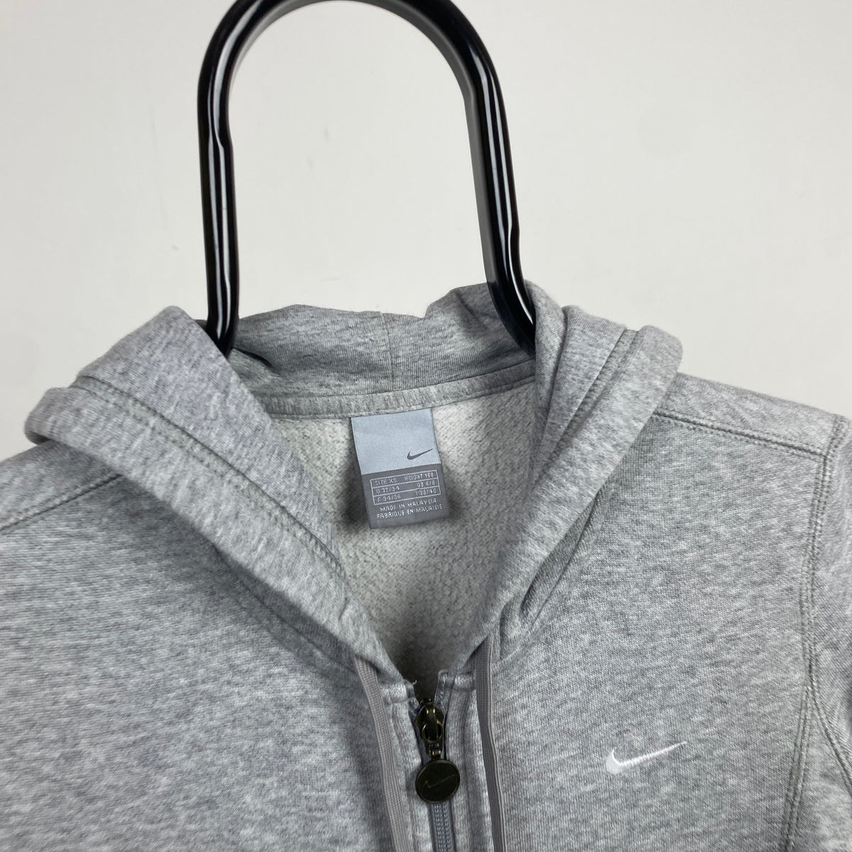 Nike zip grey online hoodie