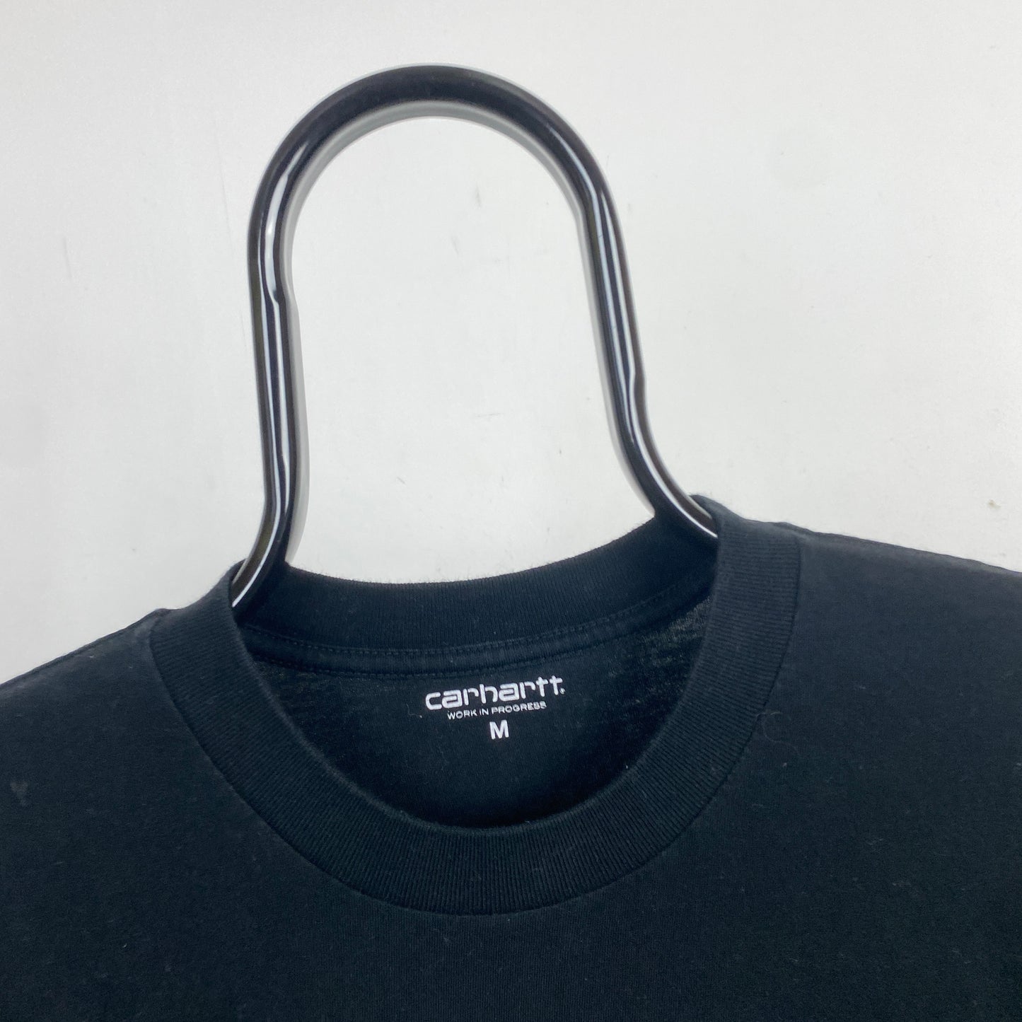 Retro Carhartt T-Shirt Black Medium