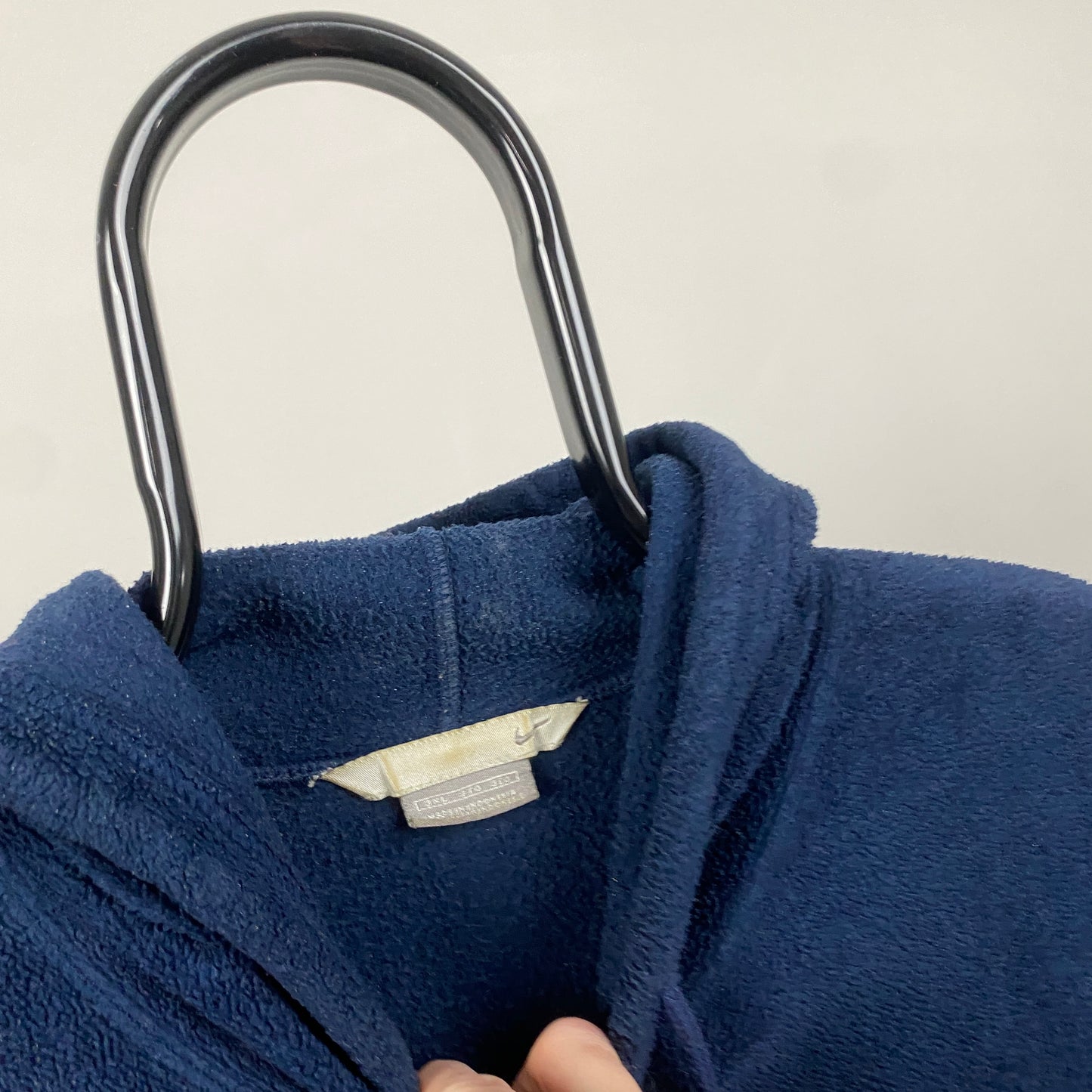 00s Nike Fleece Hoodie Blue 3XL