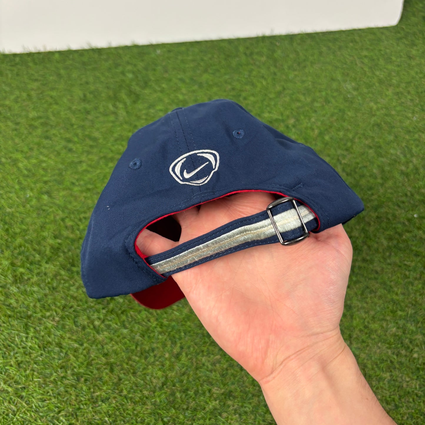 00s Nike USA Football Hat Blue