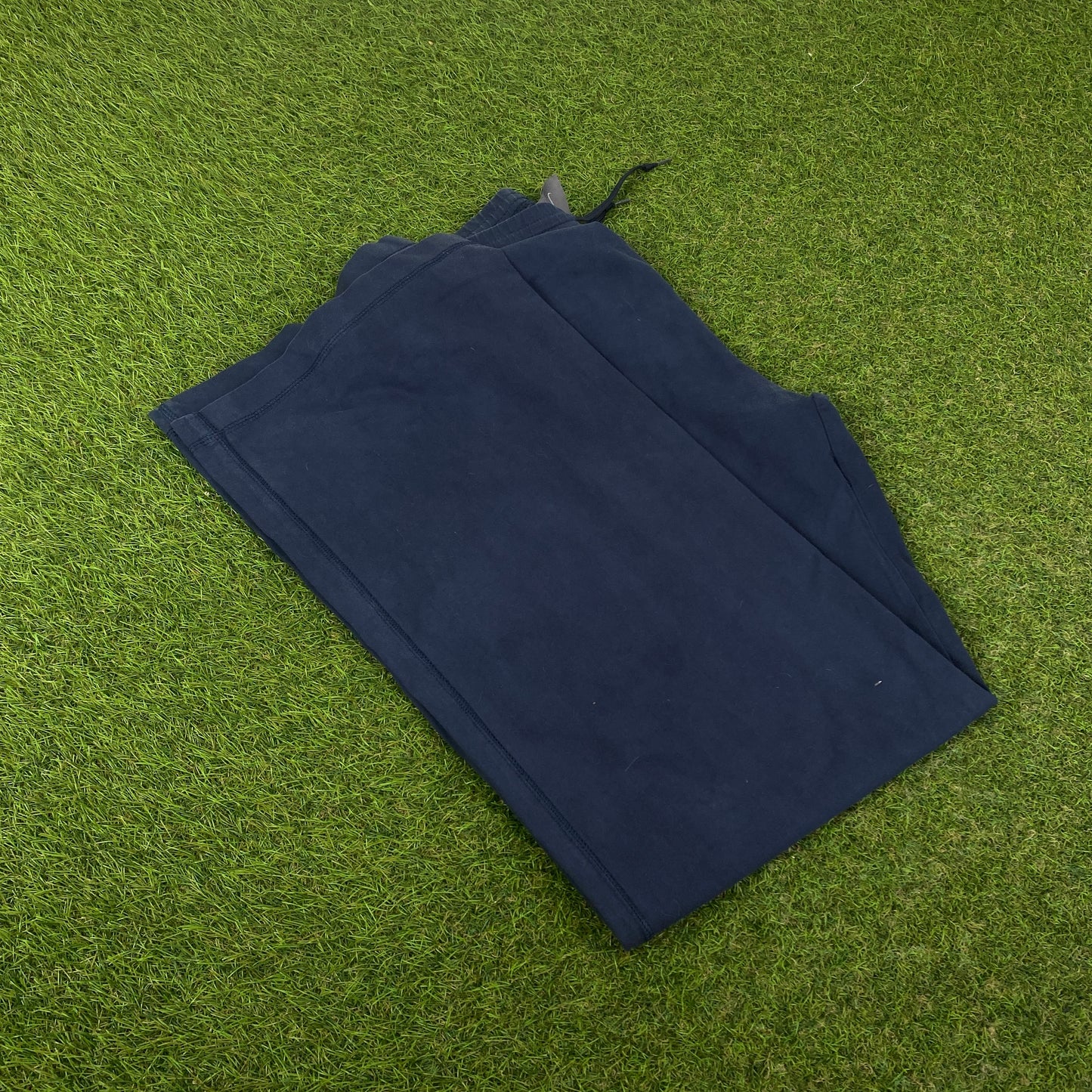 00s Nike Wide Leg Cotton Joggers Blue Large
