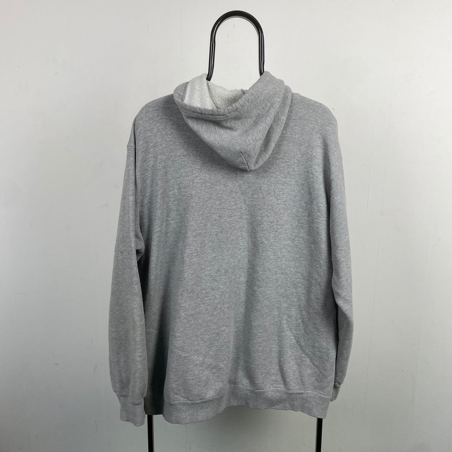 00s Nike Centre Swoosh Hoodie Grey XL