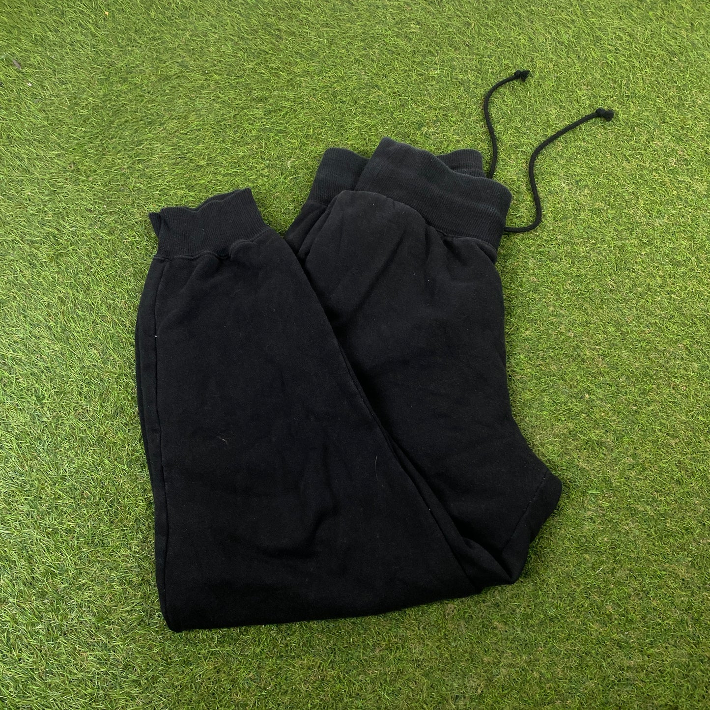 00s Nike Cotton Joggers Black Small