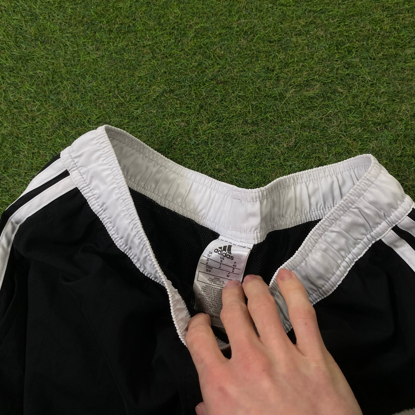 00s Adidas Gym Shorts Black Small