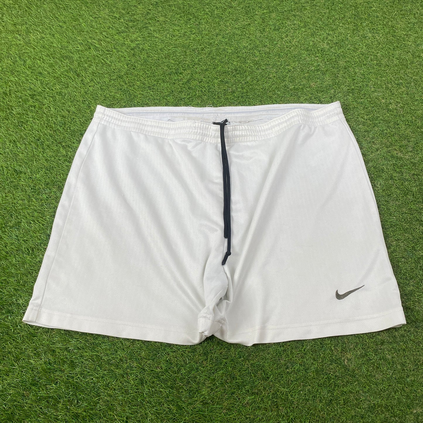 00s Nike Football Shorts White Large