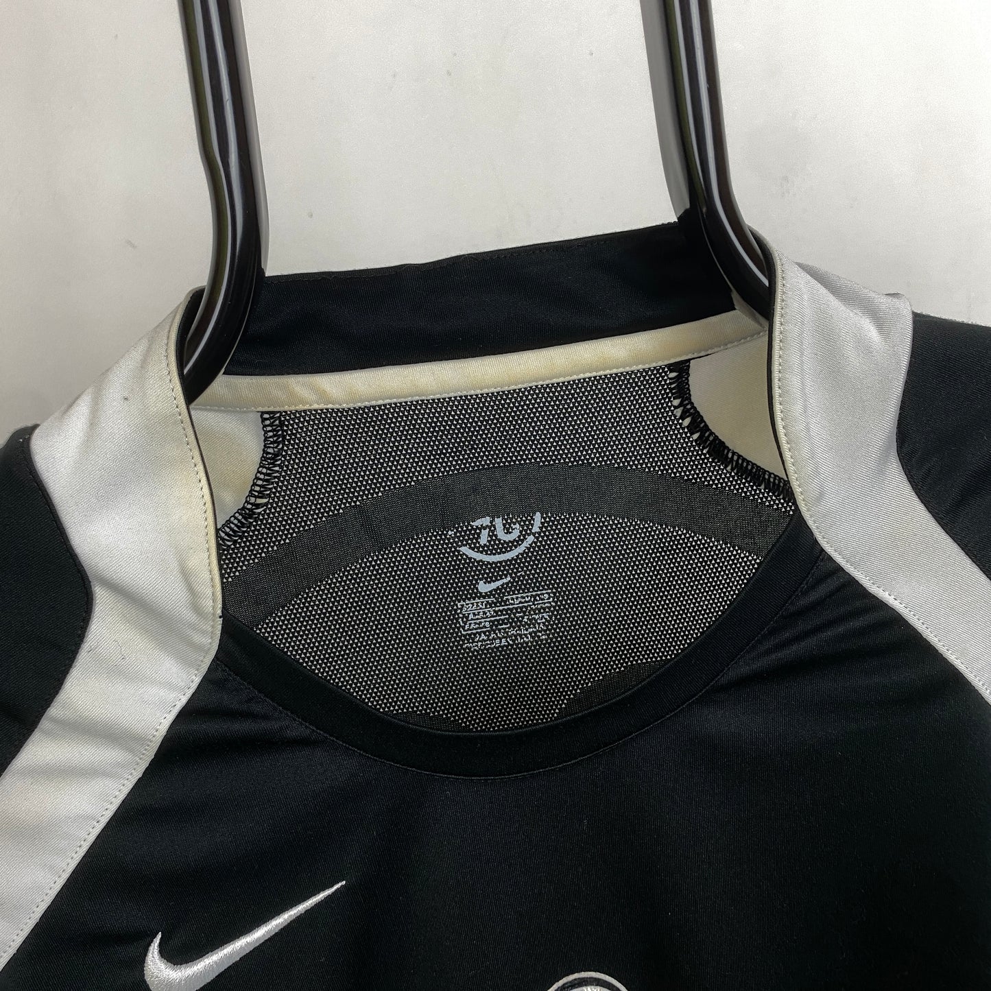 00s Nike Juventus Football Shirt T-Shirt Black XL