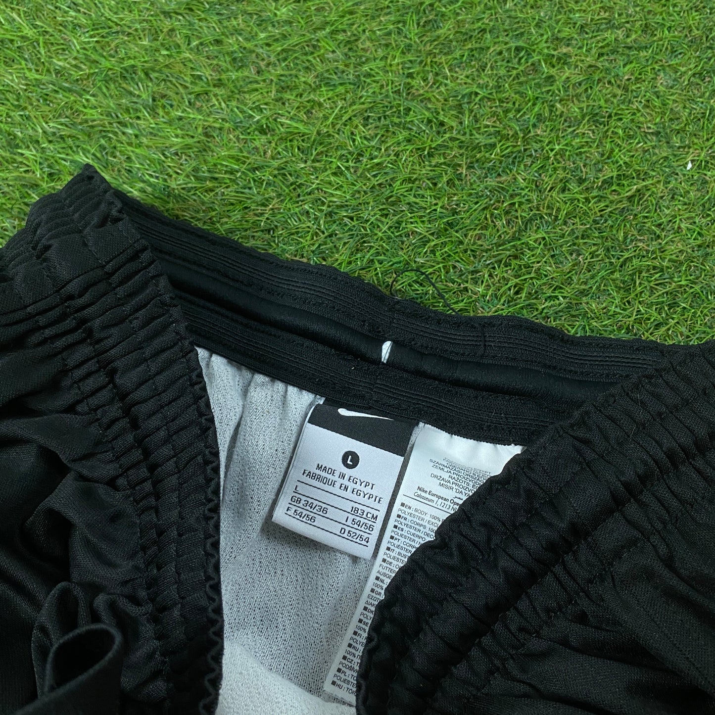 00s Nike Football Shorts Black Large