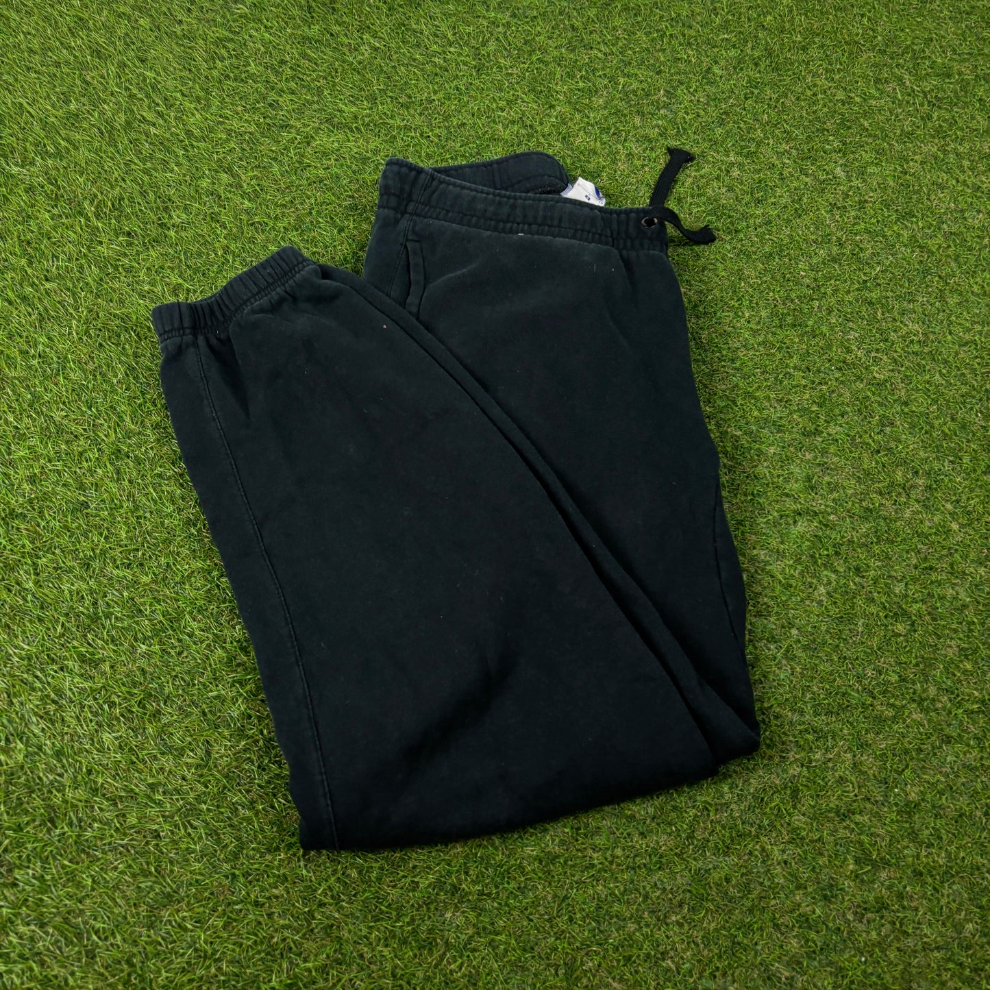 00s Nike Wide Leg Cotton Joggers Blue Small