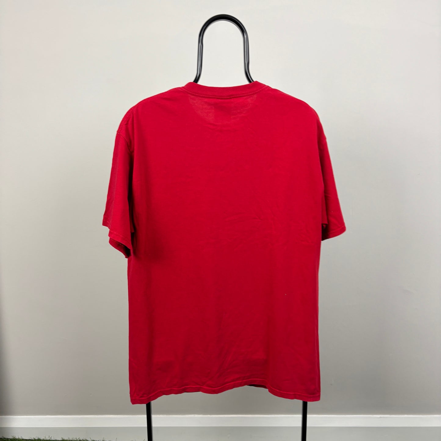 90s Adidas T-Shirt Red Medium
