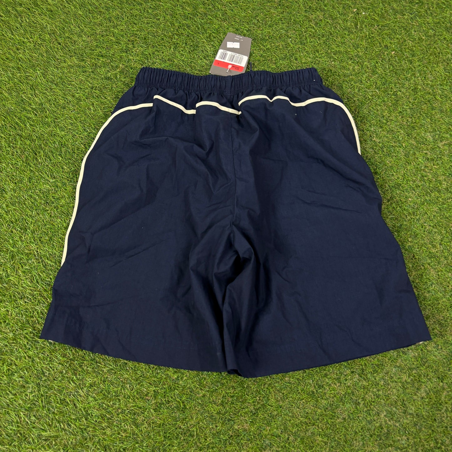 00s Nike Piping Shorts Blue XS