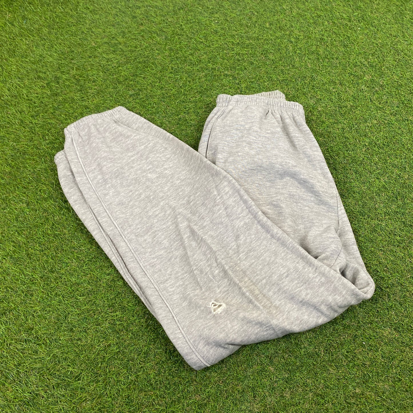 Retro Slazenger Cotton Joggers Grey XS