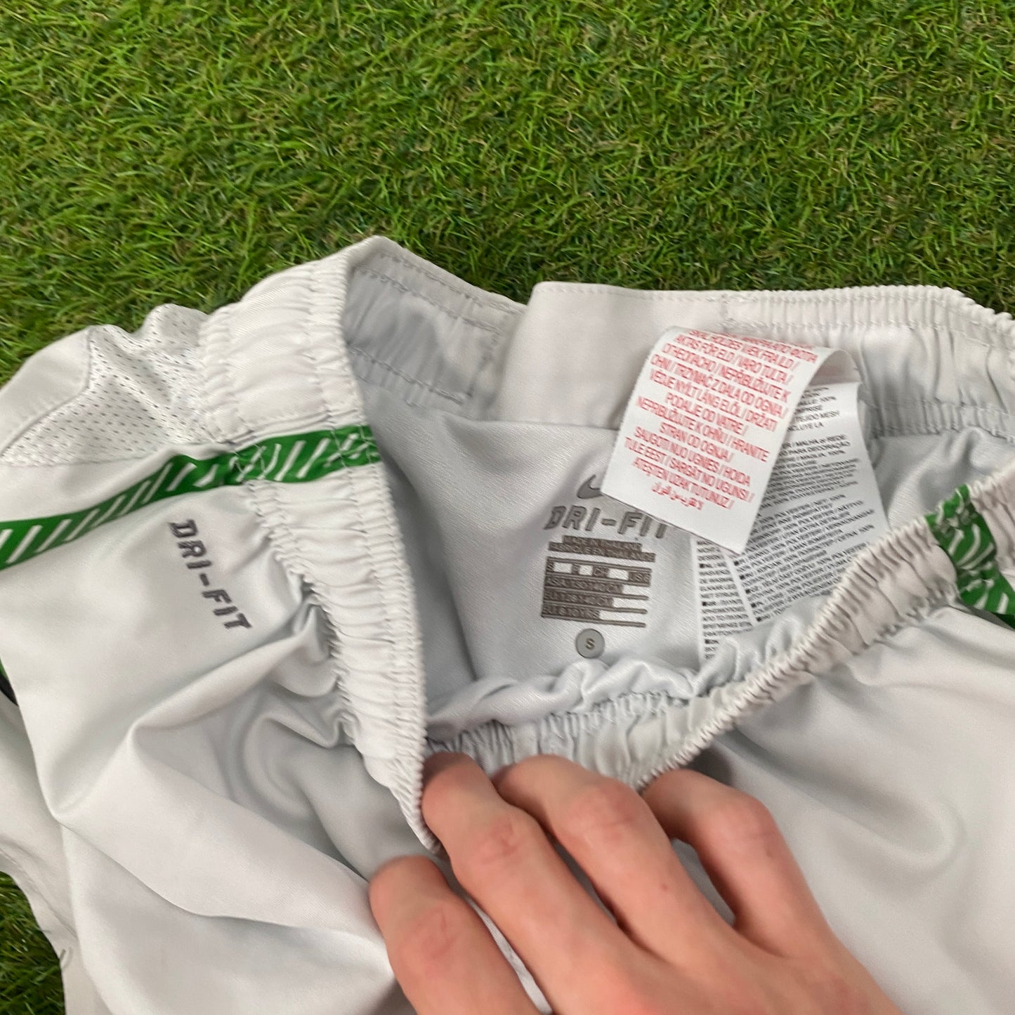 00s Nike Celtic Football Shorts White Small