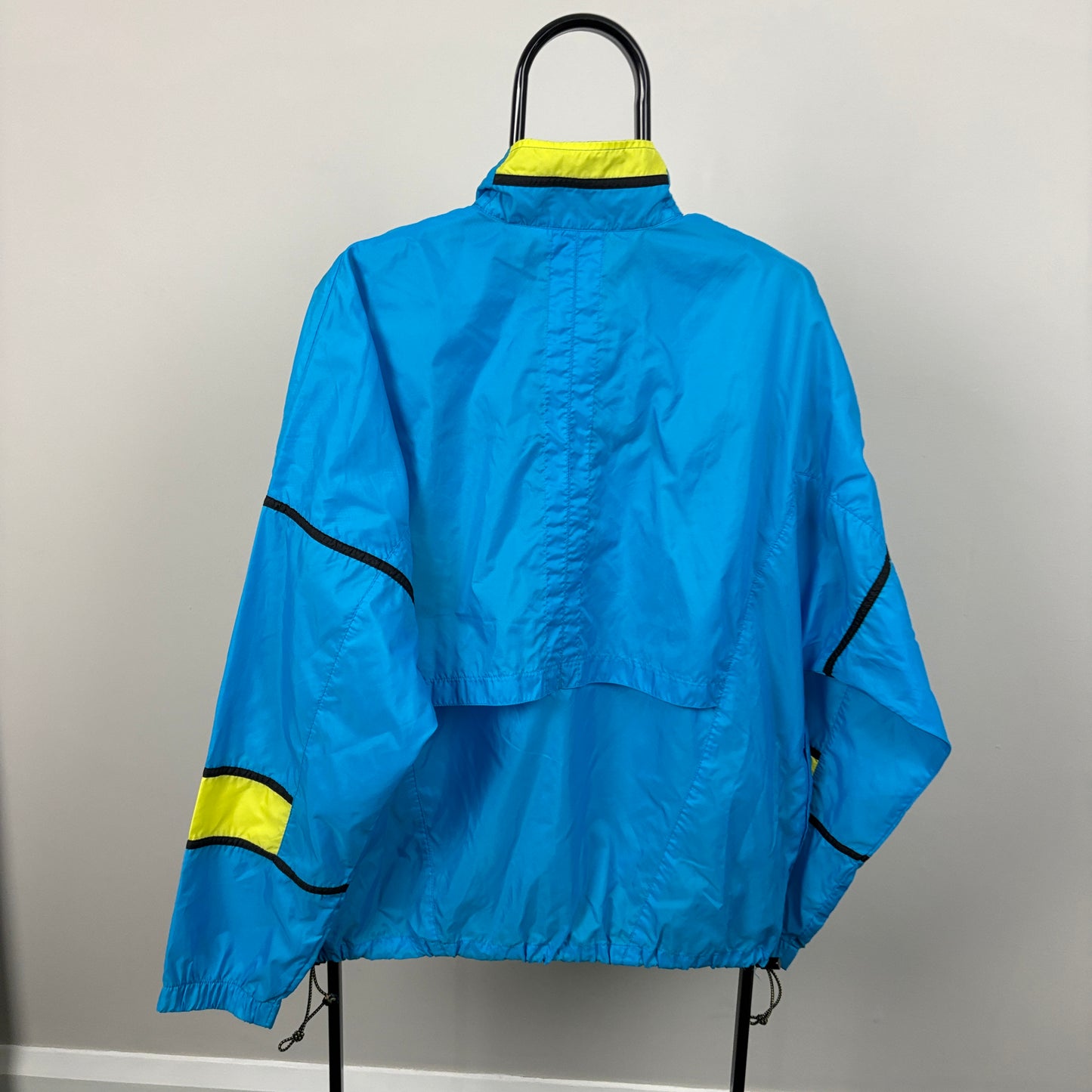 90s Nike Shell Windbreaker Jacket Blue Large