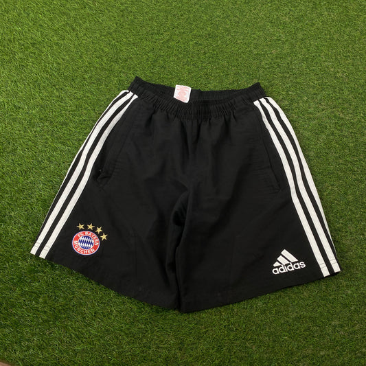 00s Adidas Bayern Munich Shorts Black Small