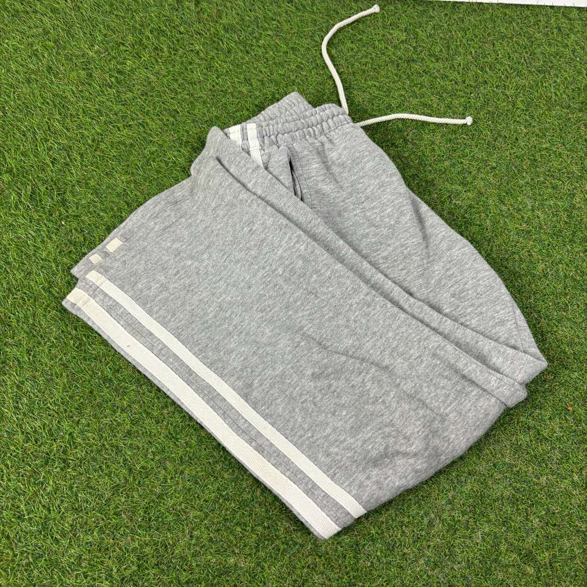 90s Piping Cotton Joggers Grey XS