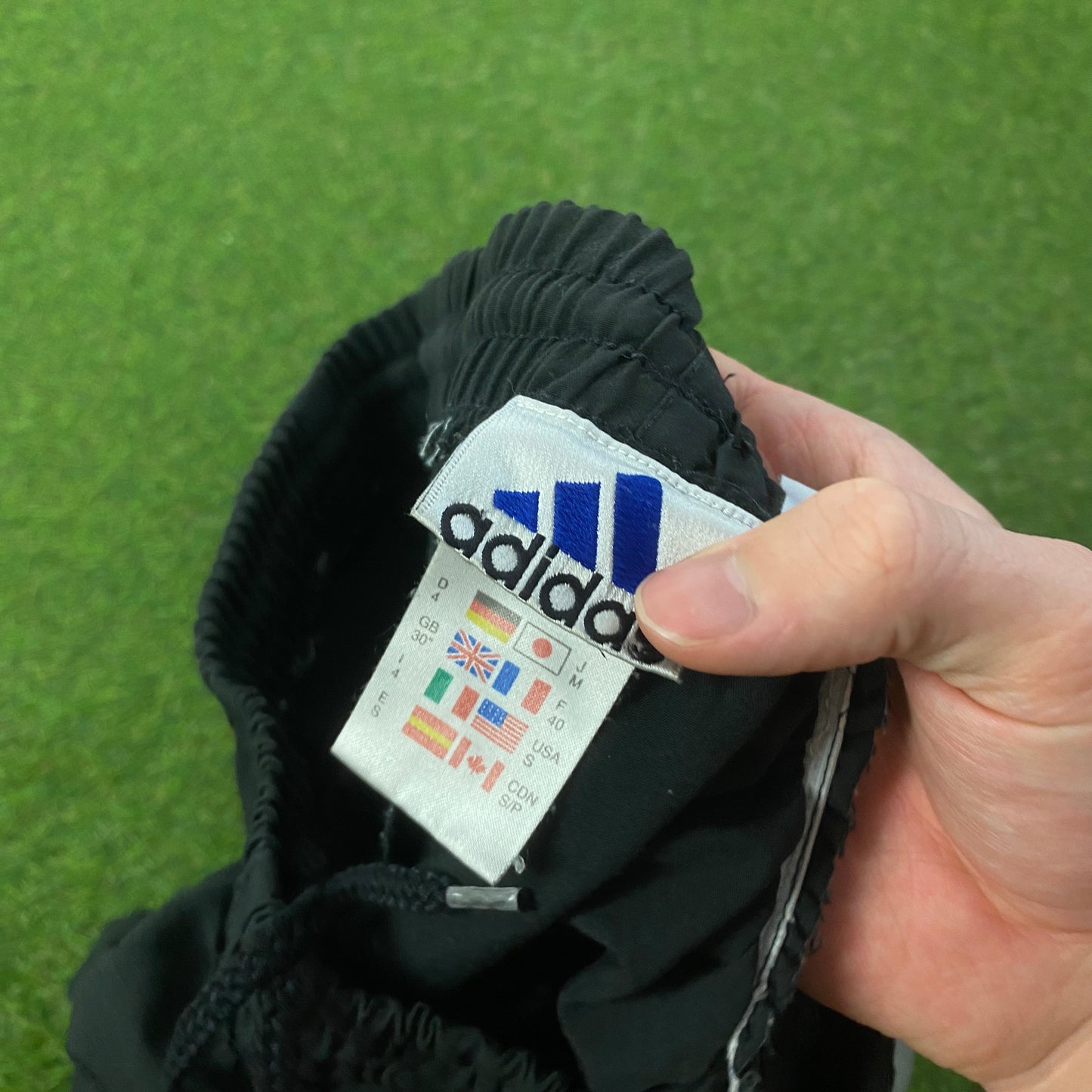 90s Adidas Shorts Black Small