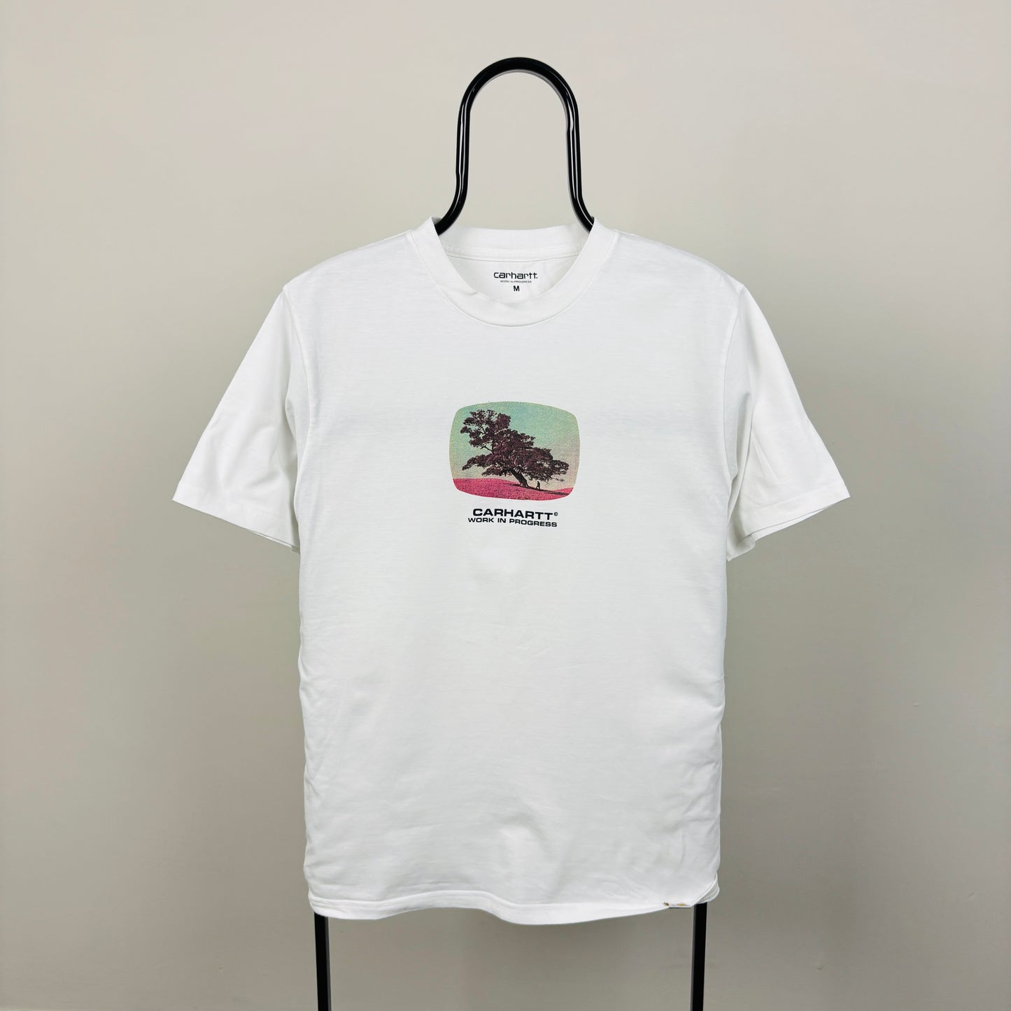 00s Carhartt Seeds T-Shirt White Medium