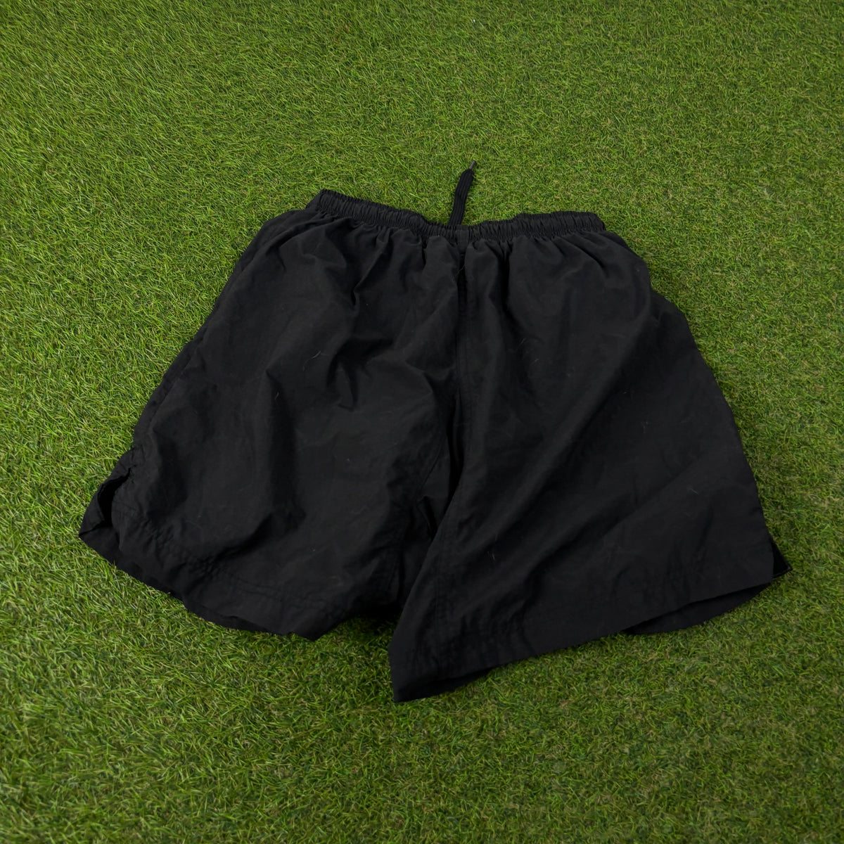 90s Nike Borussia Dortmund Football Shorts Black Small