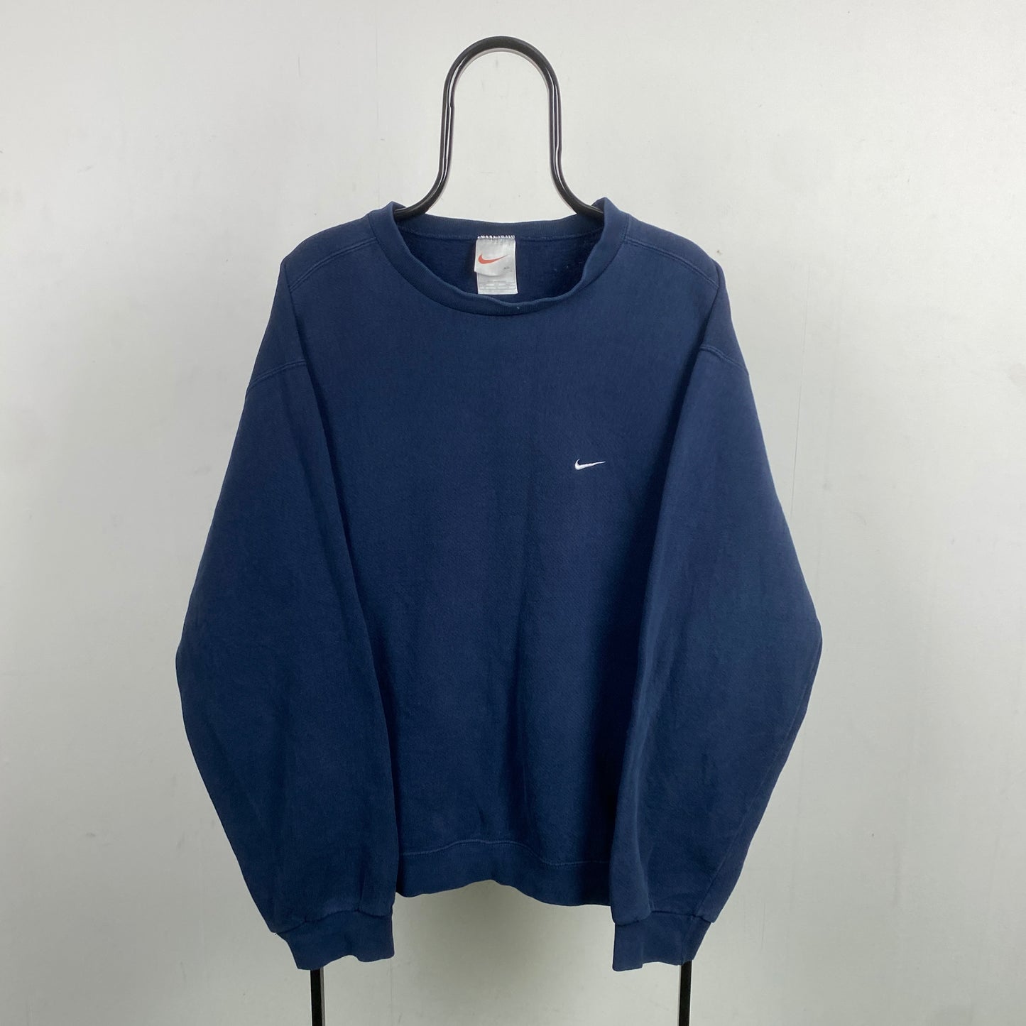 90s Nike Heavyweight Sweatshirt Blue XL